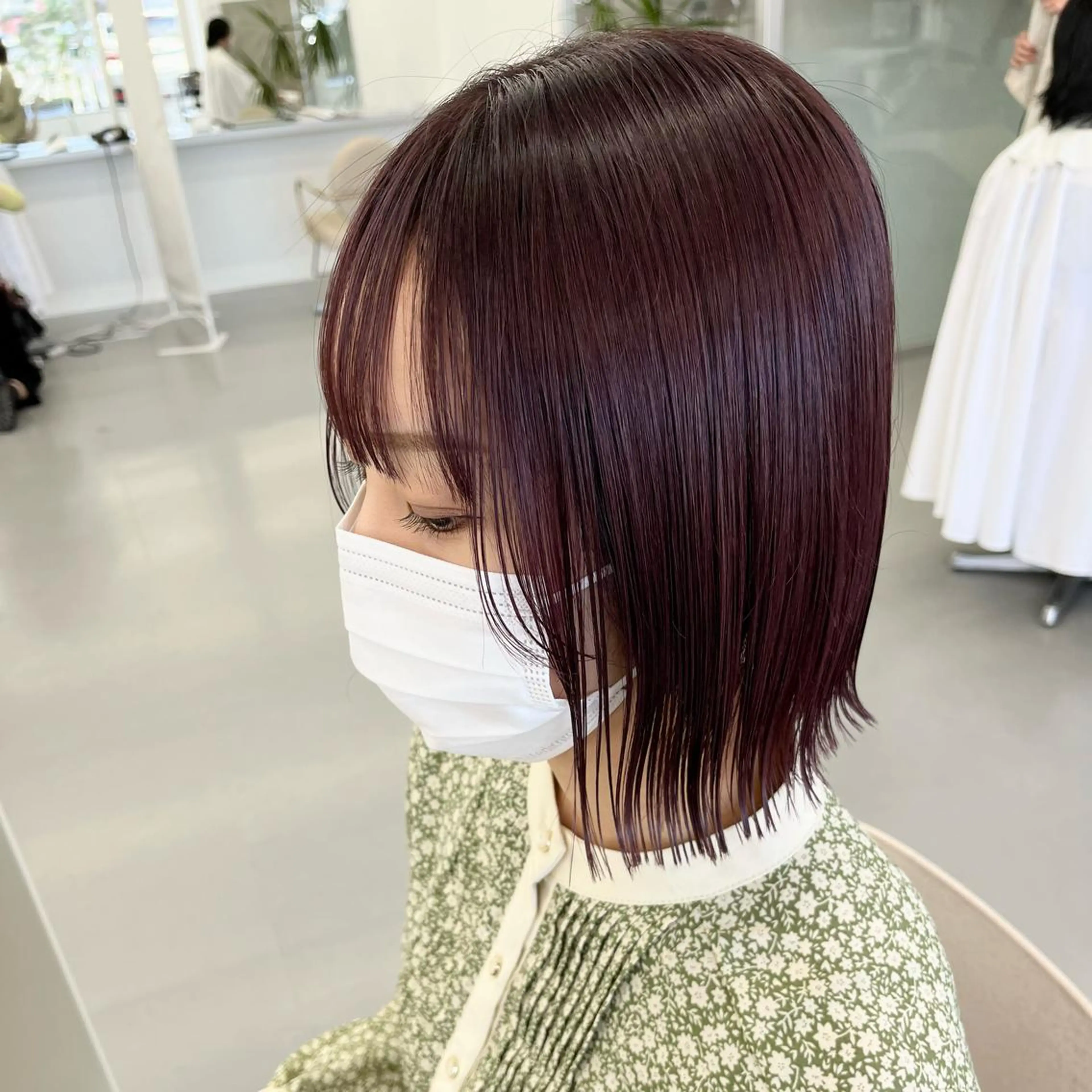 ミディアム 長谷川 未來のヘアスタイル