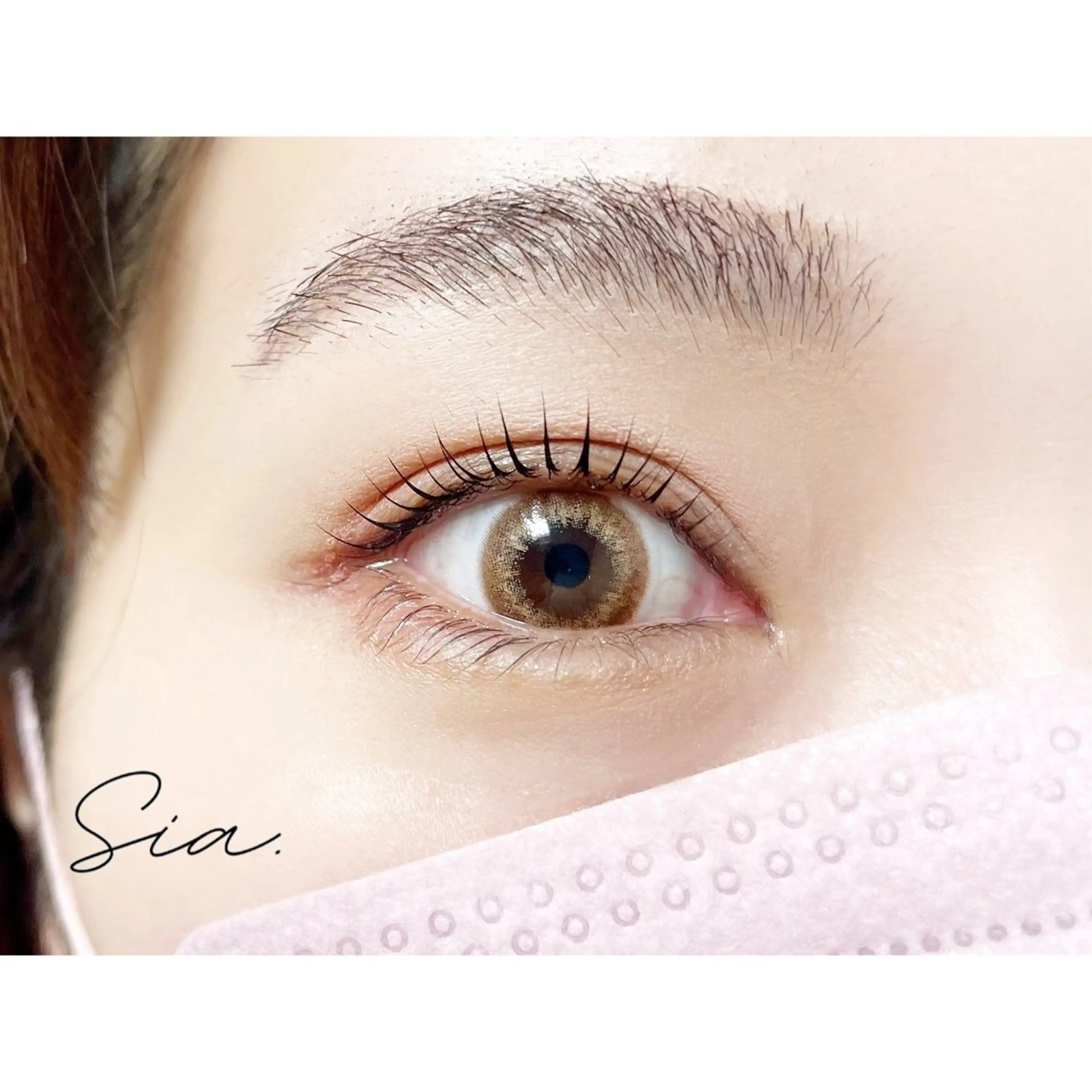 マツエク・マツパ パリジェンヌラッシュリフト Sia.   大阪梅田茶屋町店所属・まつパ/まつエク Sia.茶屋町店のマツエク・マツパデザイン