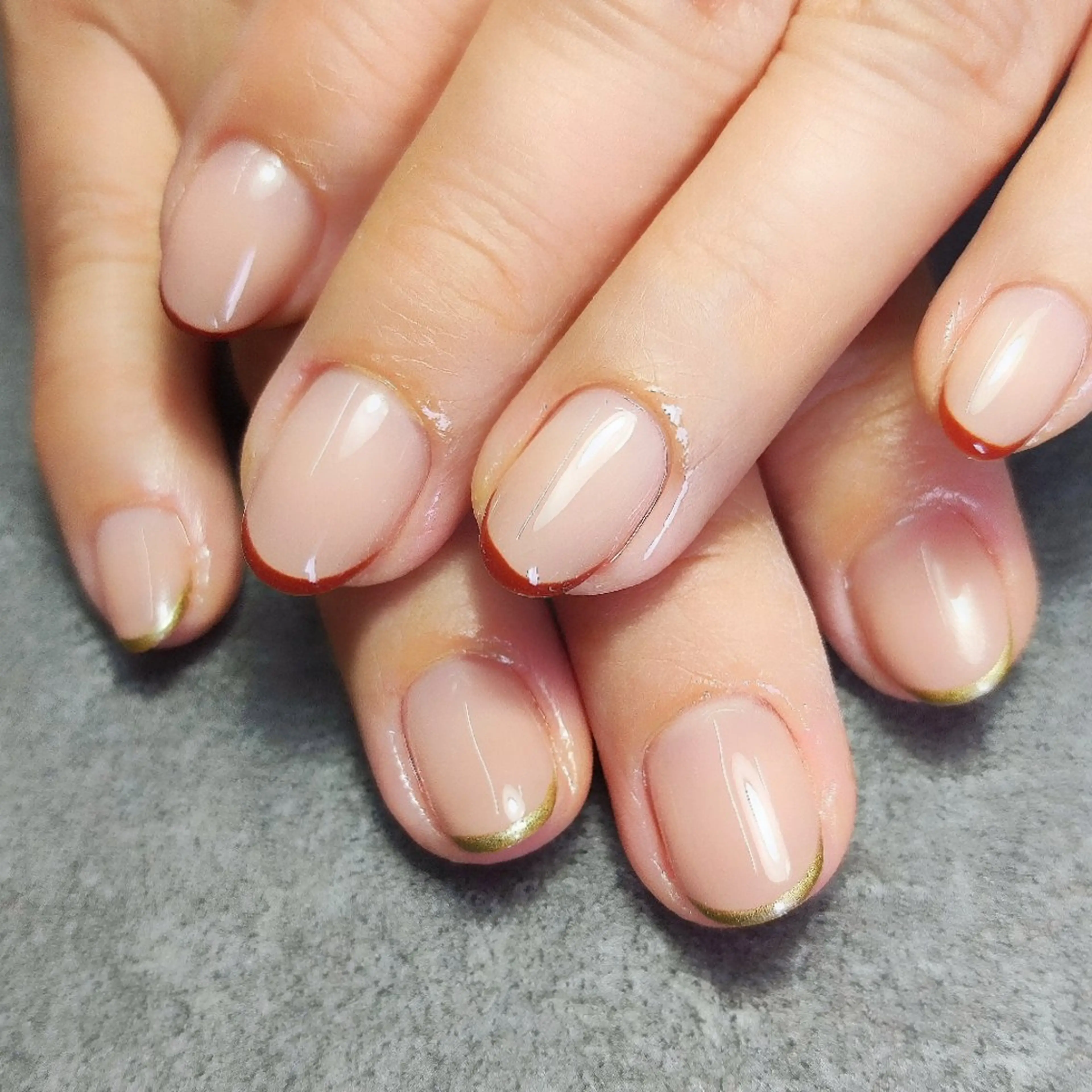 ネイル フレンチネイル 個人サロン saltnailのネイルデザイン