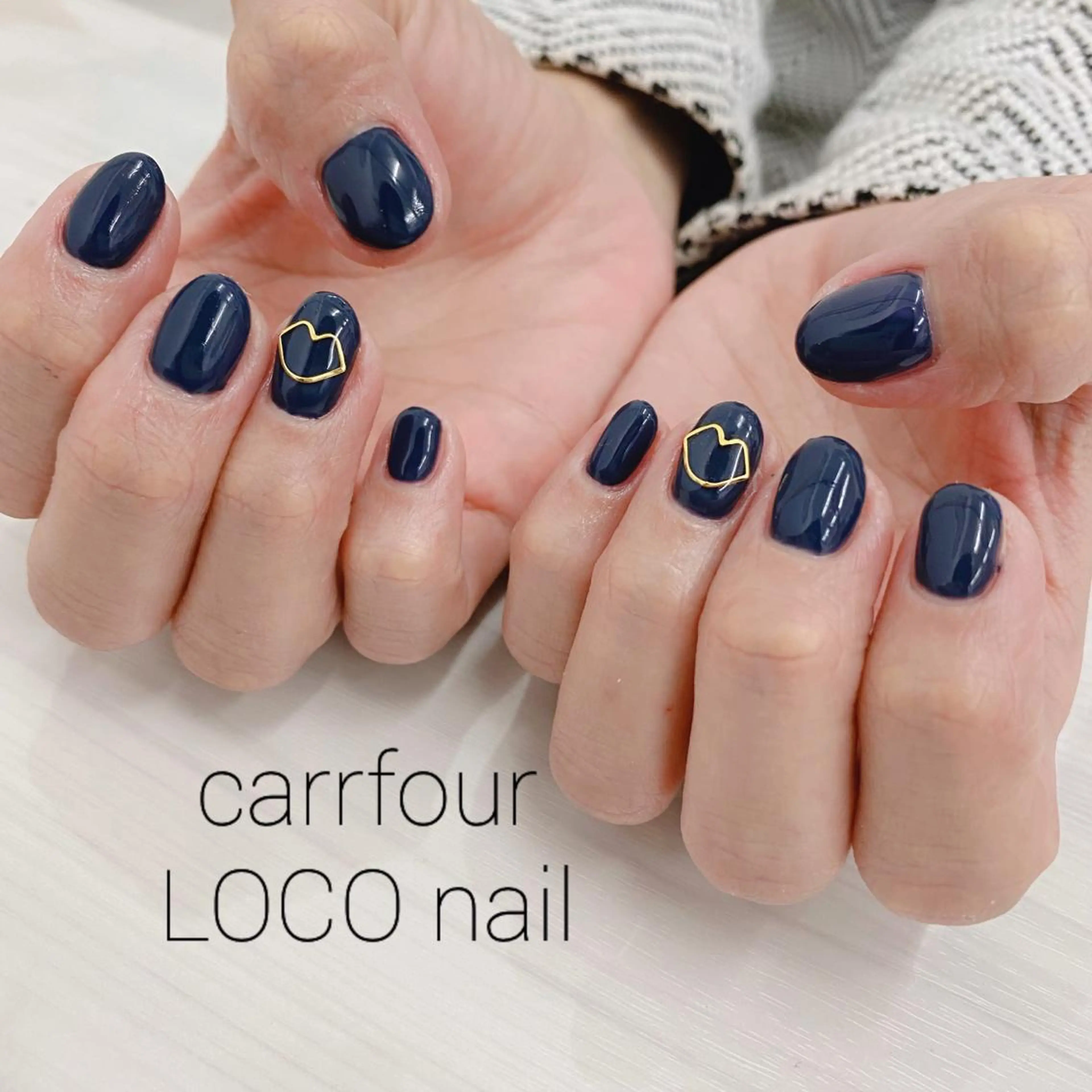 ネイル シンプルネイル 中村 麻衣のネイルデザイン