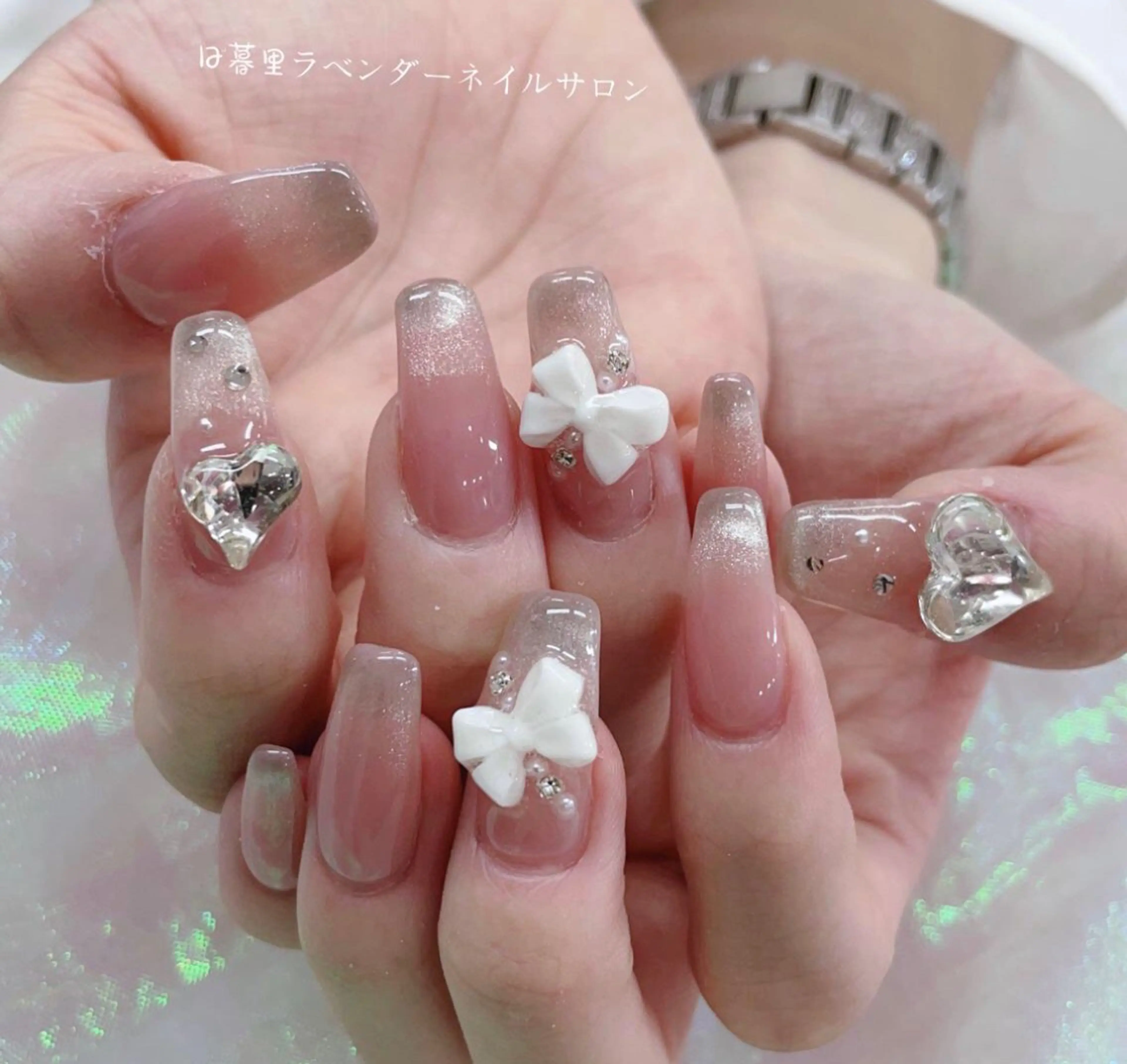 ネイル ラベンダーネイルサロン所属・日暮里♡研修生 チクさん（一同）のネイルデザイン