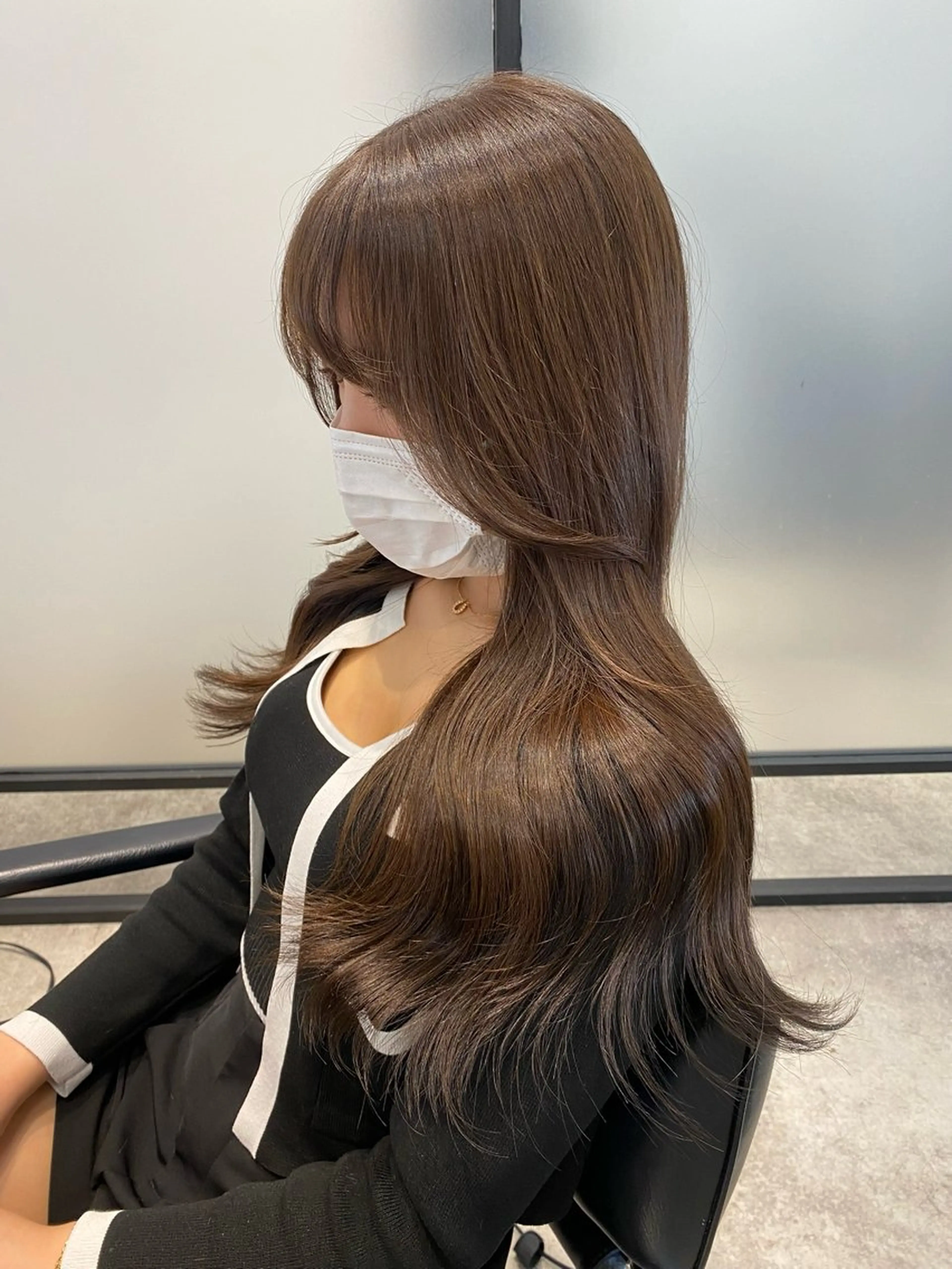 ロング カラー 韓国ヘア🇰🇷 トヨキトキコのヘアスタイル