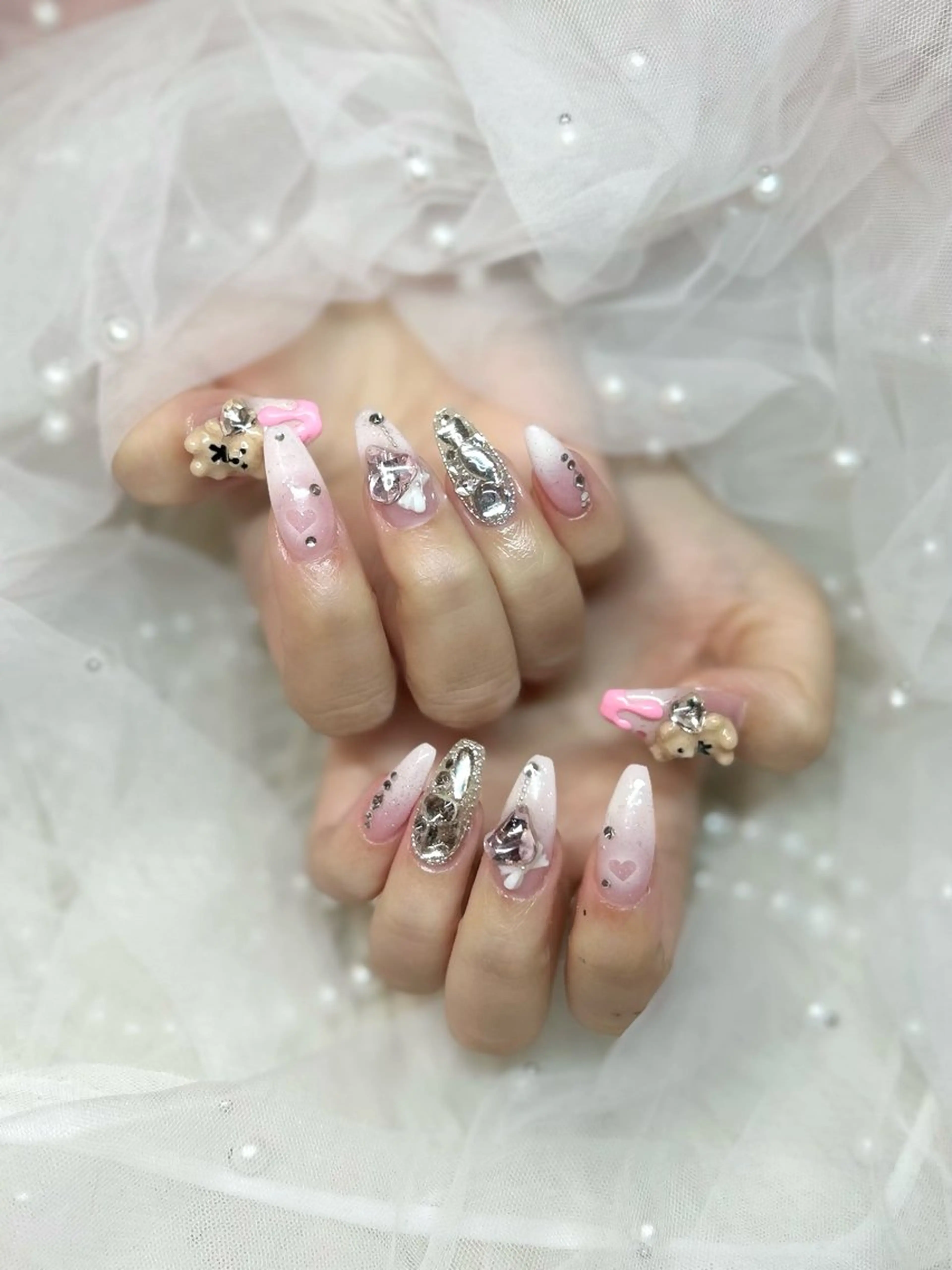 ネイル ハンドネイル 中村 穂乃果のネイルデザイン