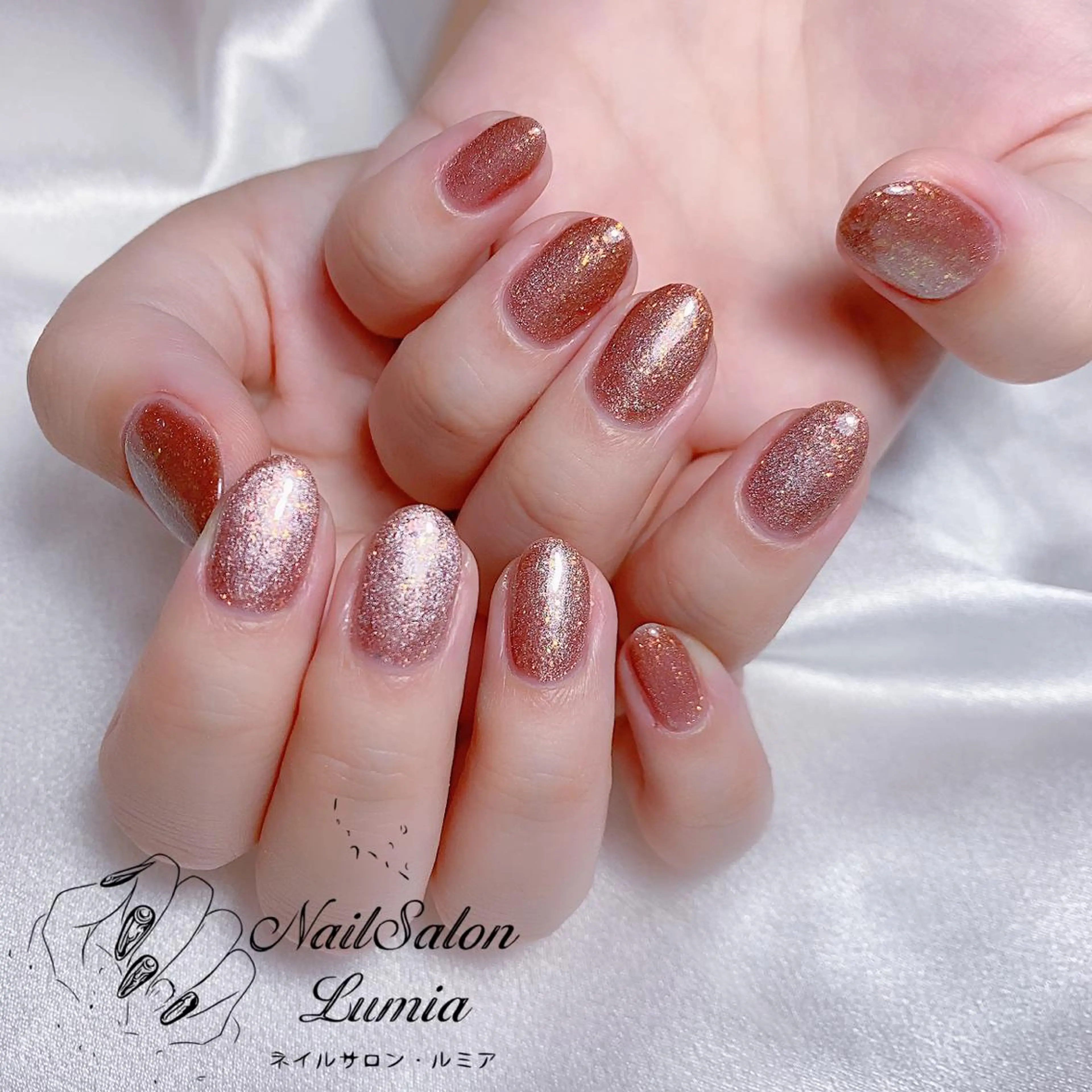 ネイル ハンドネイル ネイルサロン ルミア Lumia 店長のネイルデザイン
