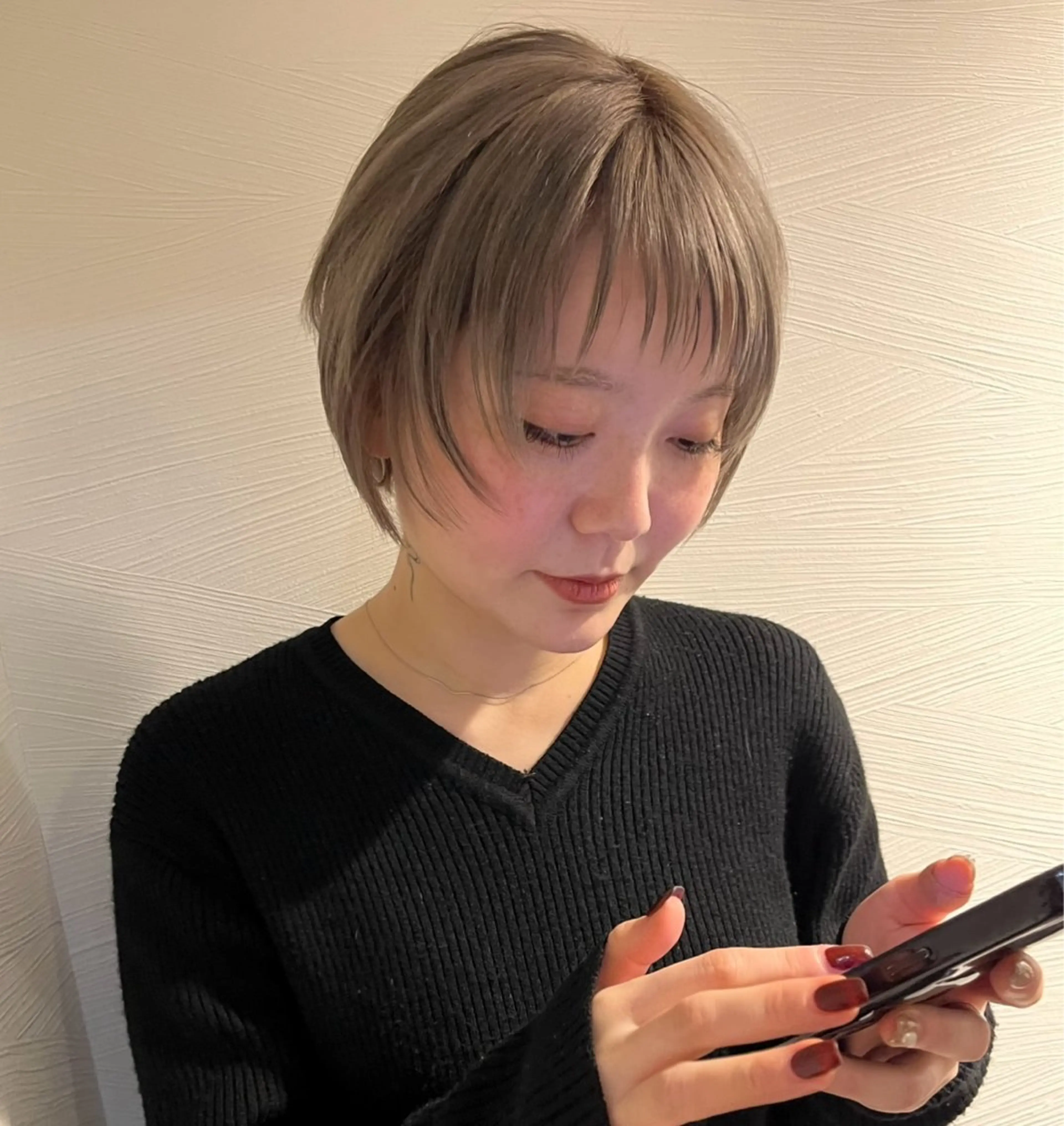 ショート ヘアカラー アユミ／ 似合わせカラー／目黒のヘアスタイル