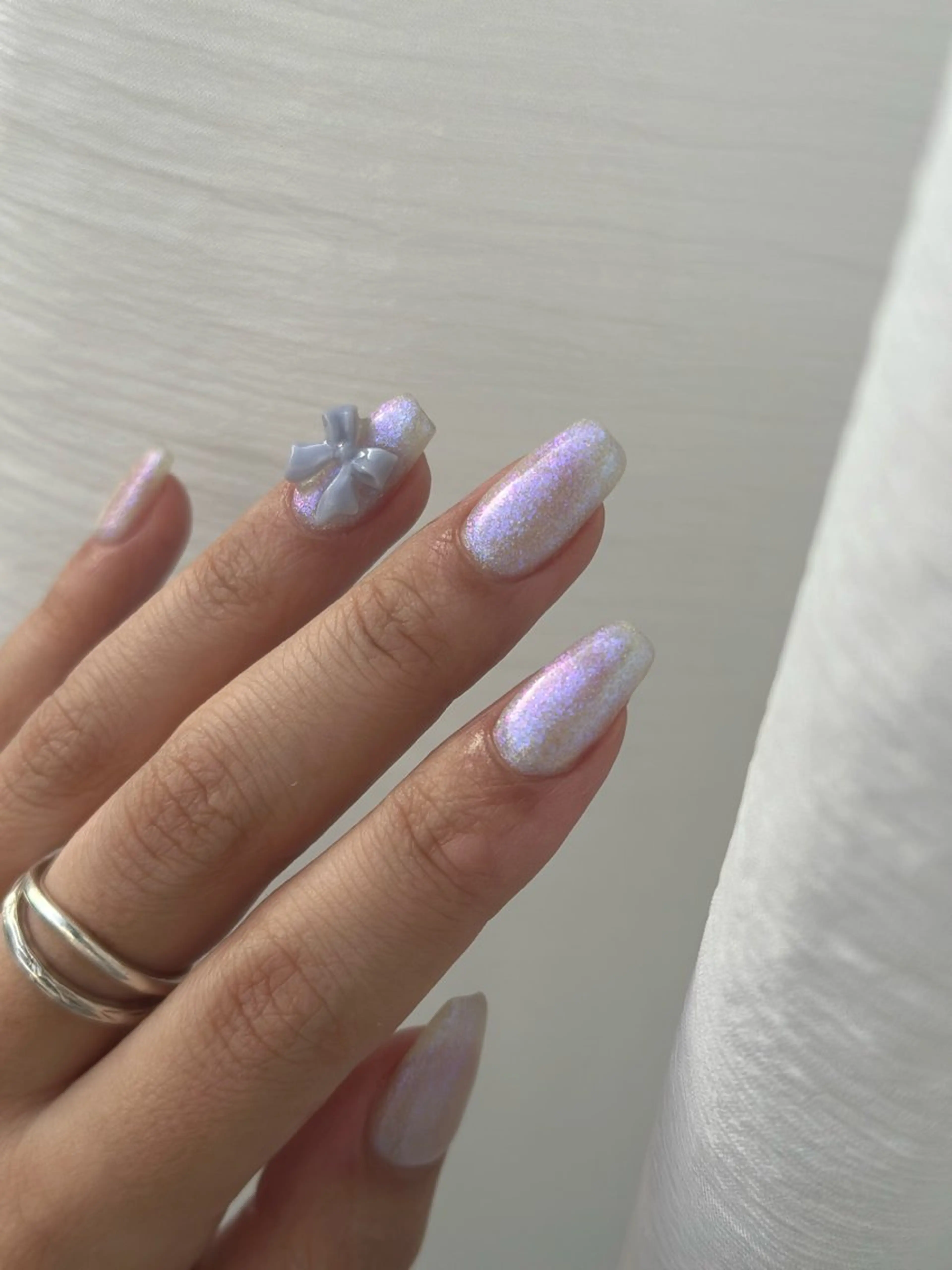 ネイル アートネイル ラメ(グリッター) ハンドネイル nail salon etoleのネイルデザイン