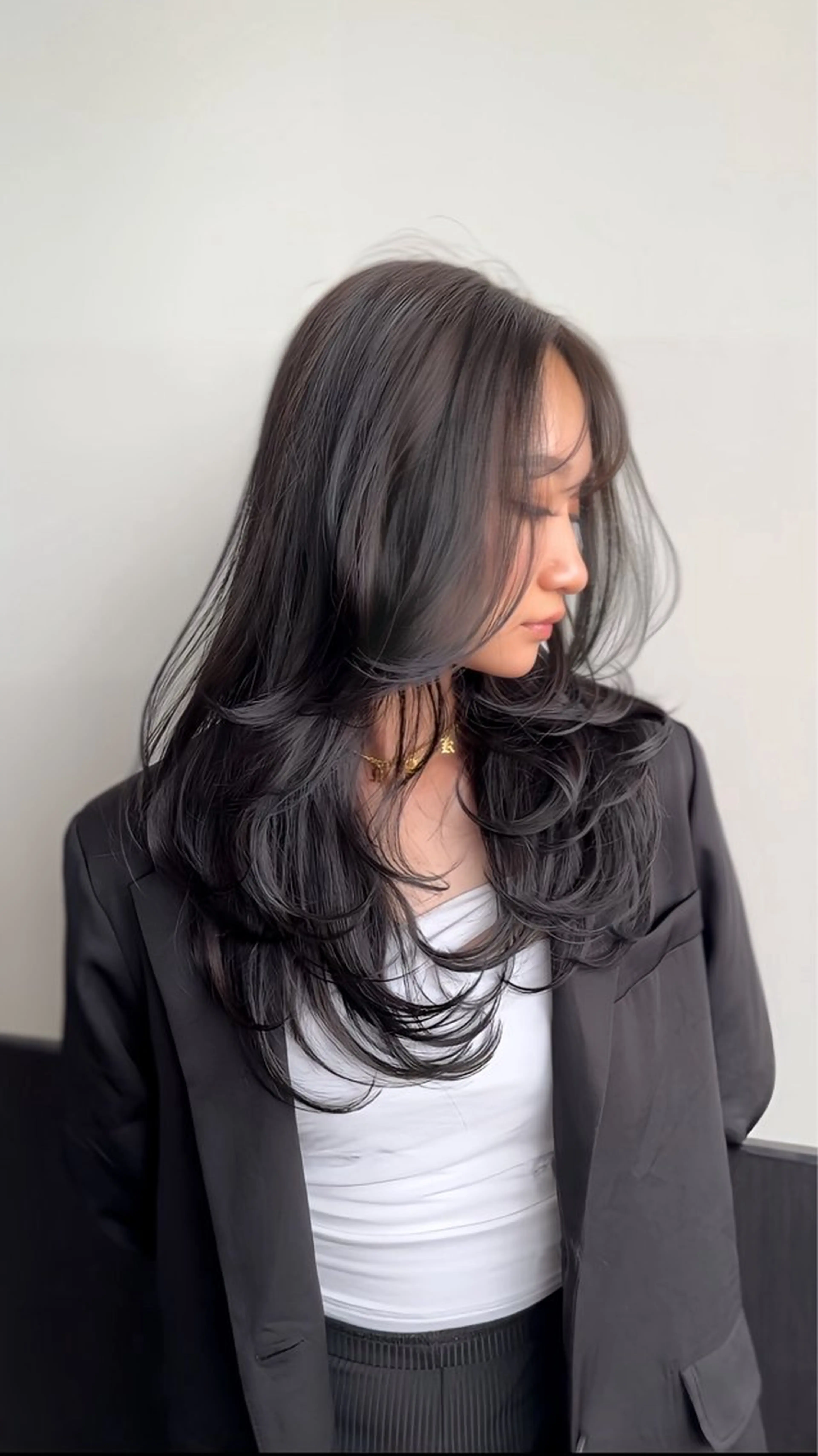 ロング GO TODAY 心斎橋edel店所属・白髪ぼかし/髪質 改善/KOMORIのヘアスタイル