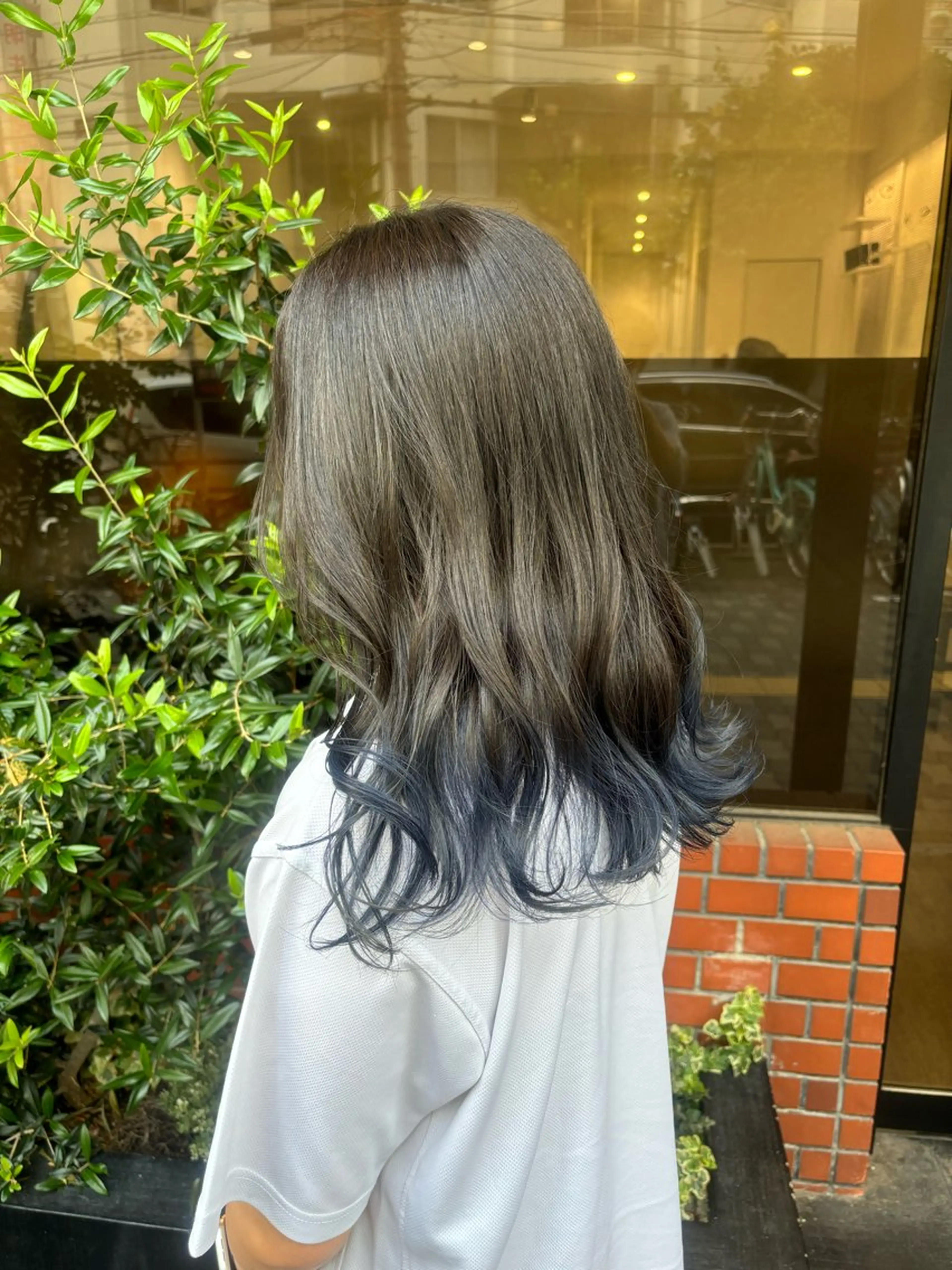 ロング ヘアカラー 北村 鴻志郎のヘアスタイル