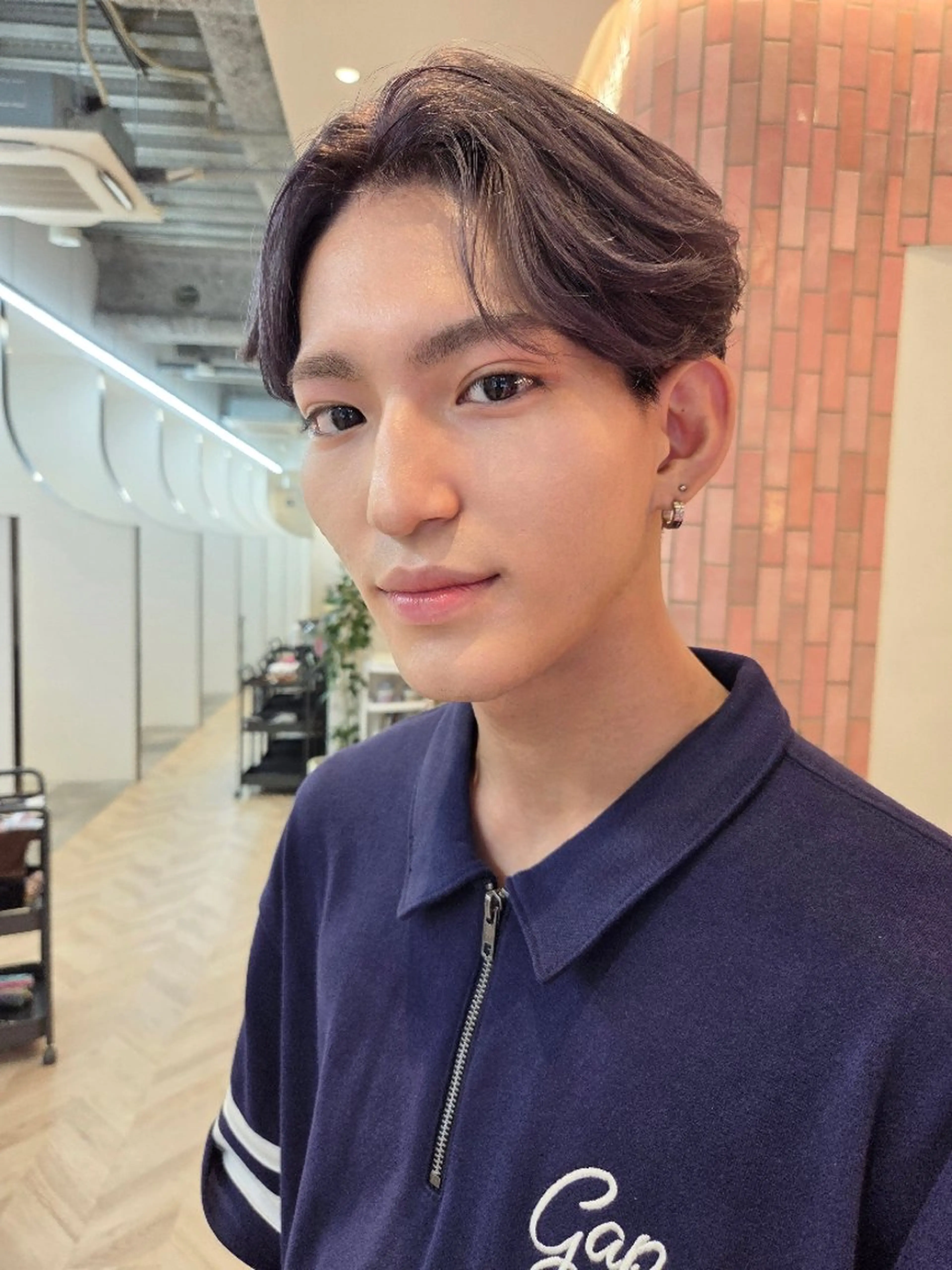 メンズ カラー カット ヘアカラー 韓国風メンズ/垢抜け /メイク男子/キャロのヘアスタイル