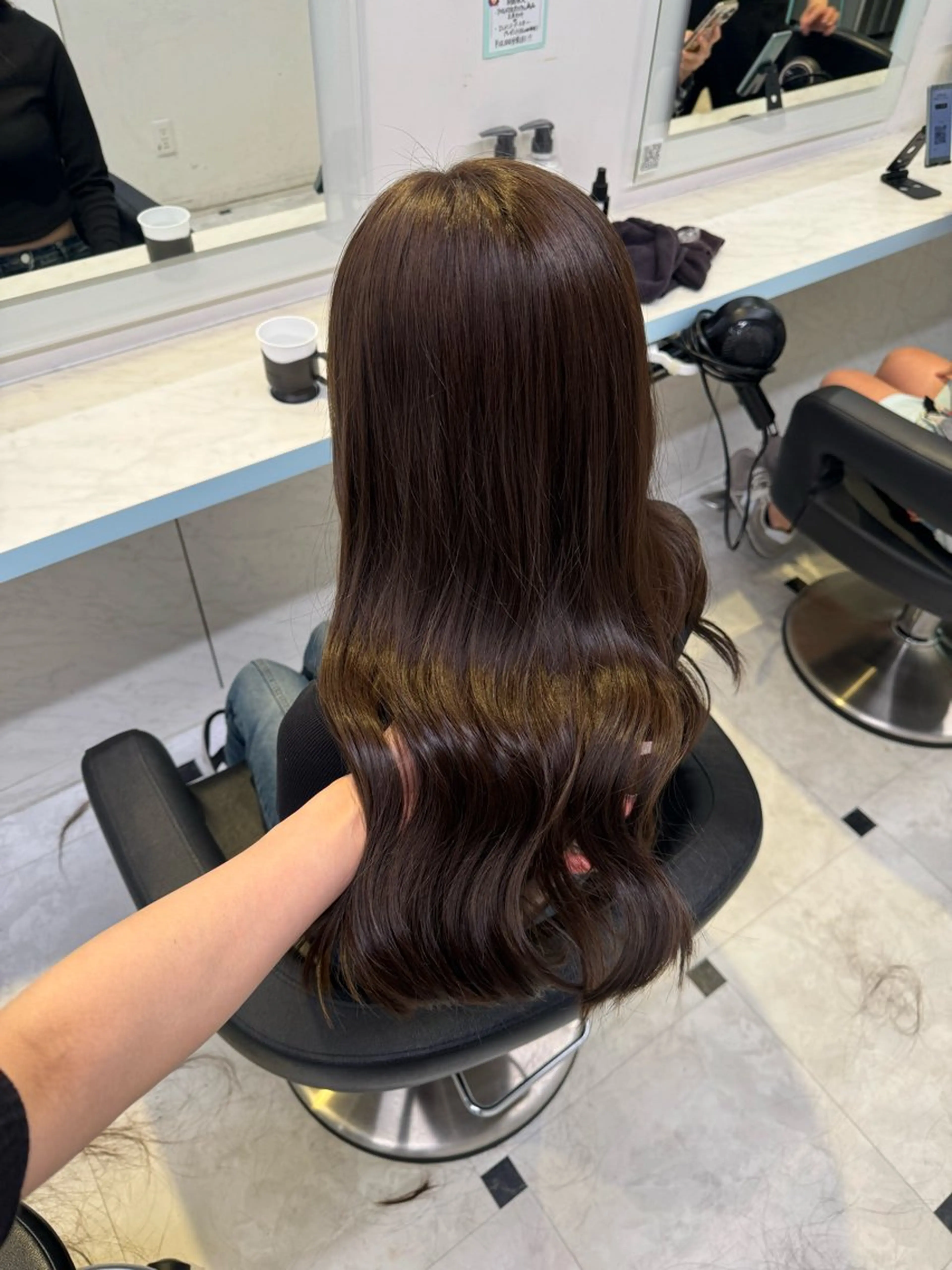 ロング ヘアカラー 似合わせcolor ʀɪɴᴏ🎶🪽のヘアスタイル