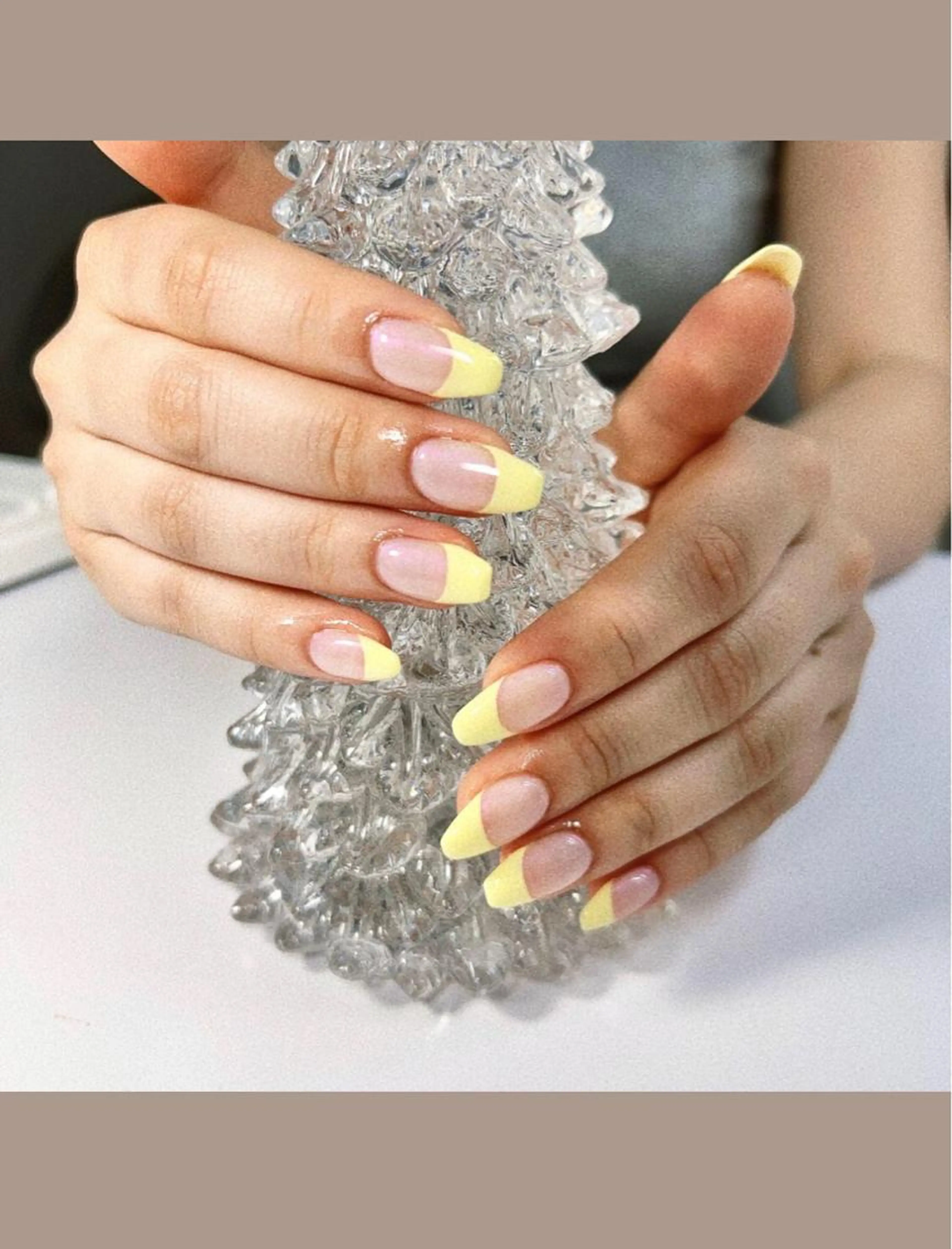 【オフ無し】フレンチネイルの写真