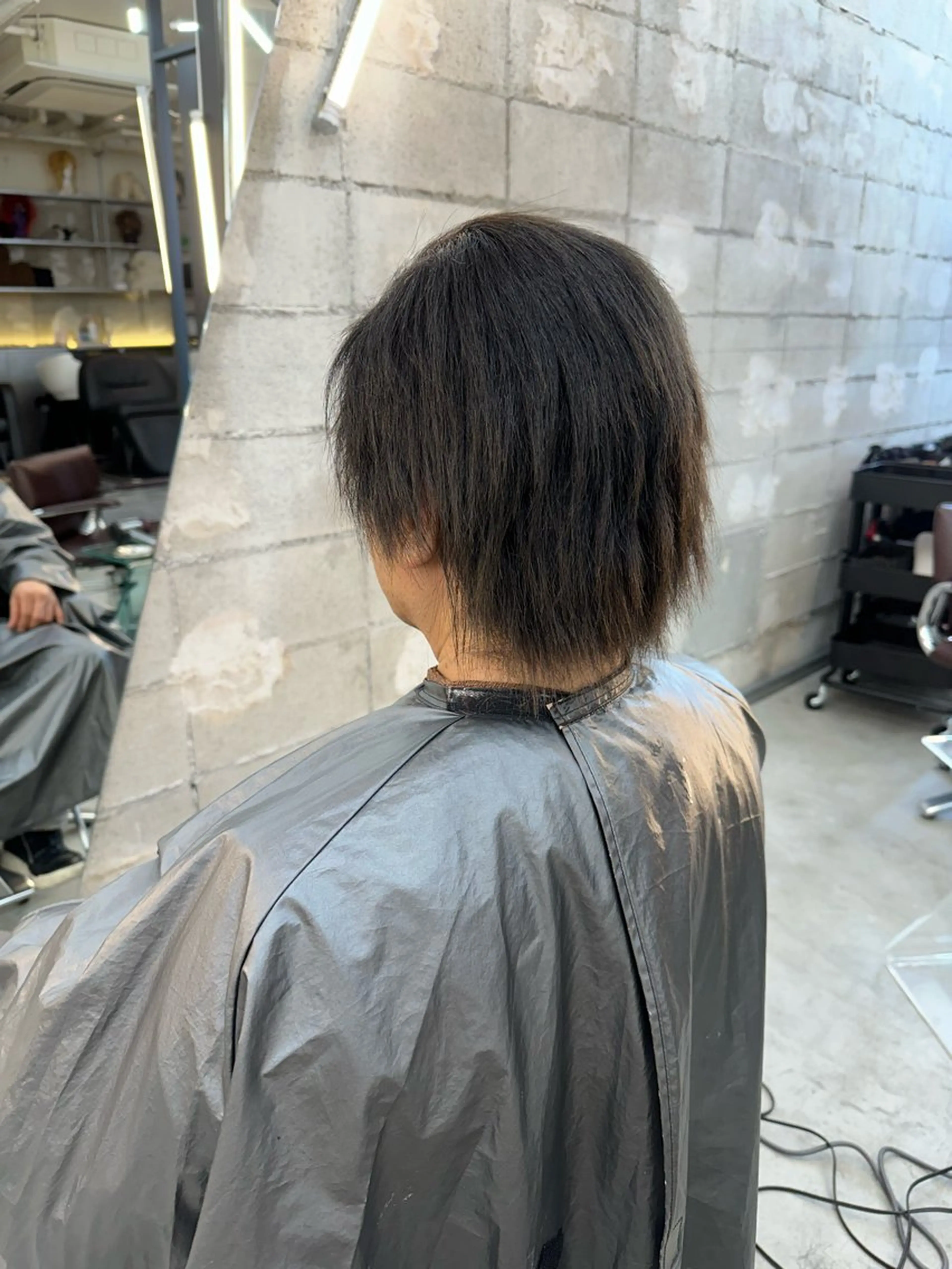 ショート カラー パーマ メンズ メンズブリーチ ブリーチ 縮毛矯正 酸性ストレート ストレートパーマ haco+所属・🌈派手髪エクステ ブレイズ🌈ひろとのヘアスタイル