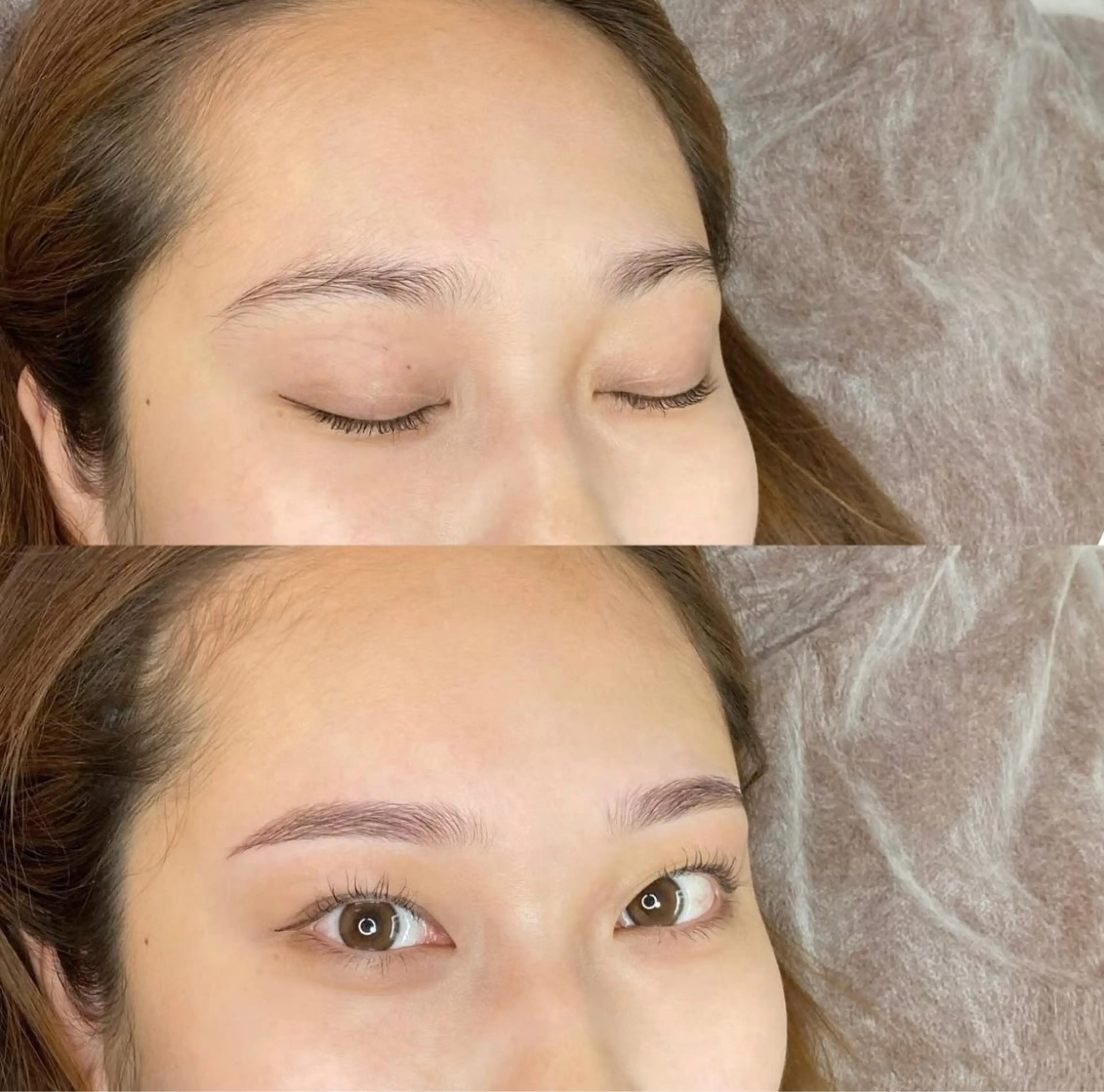 【新HBL認定サロン】ハリウッドブロウリフト（眉癖改善×wax）の写真