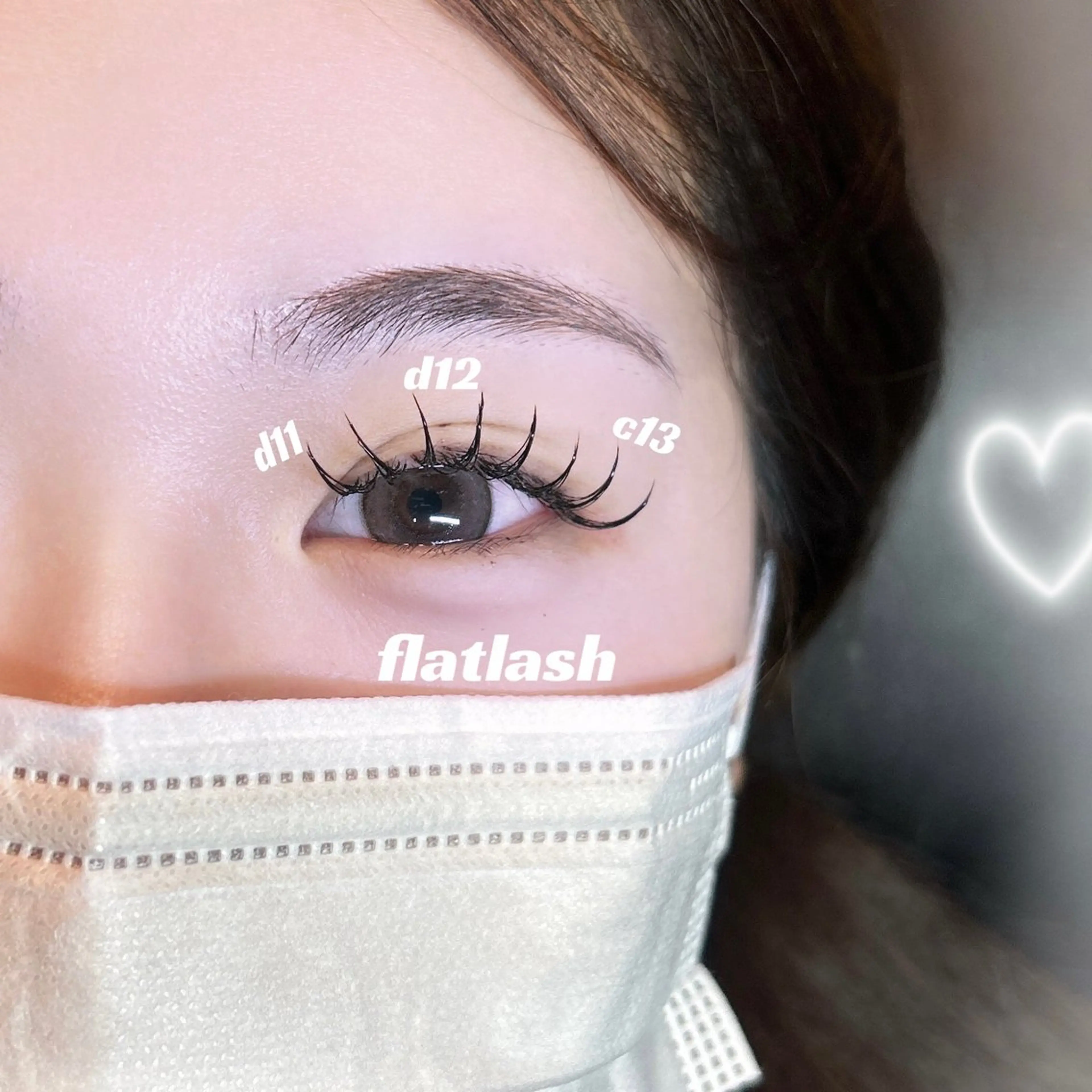 フラットラッシュ100本の写真