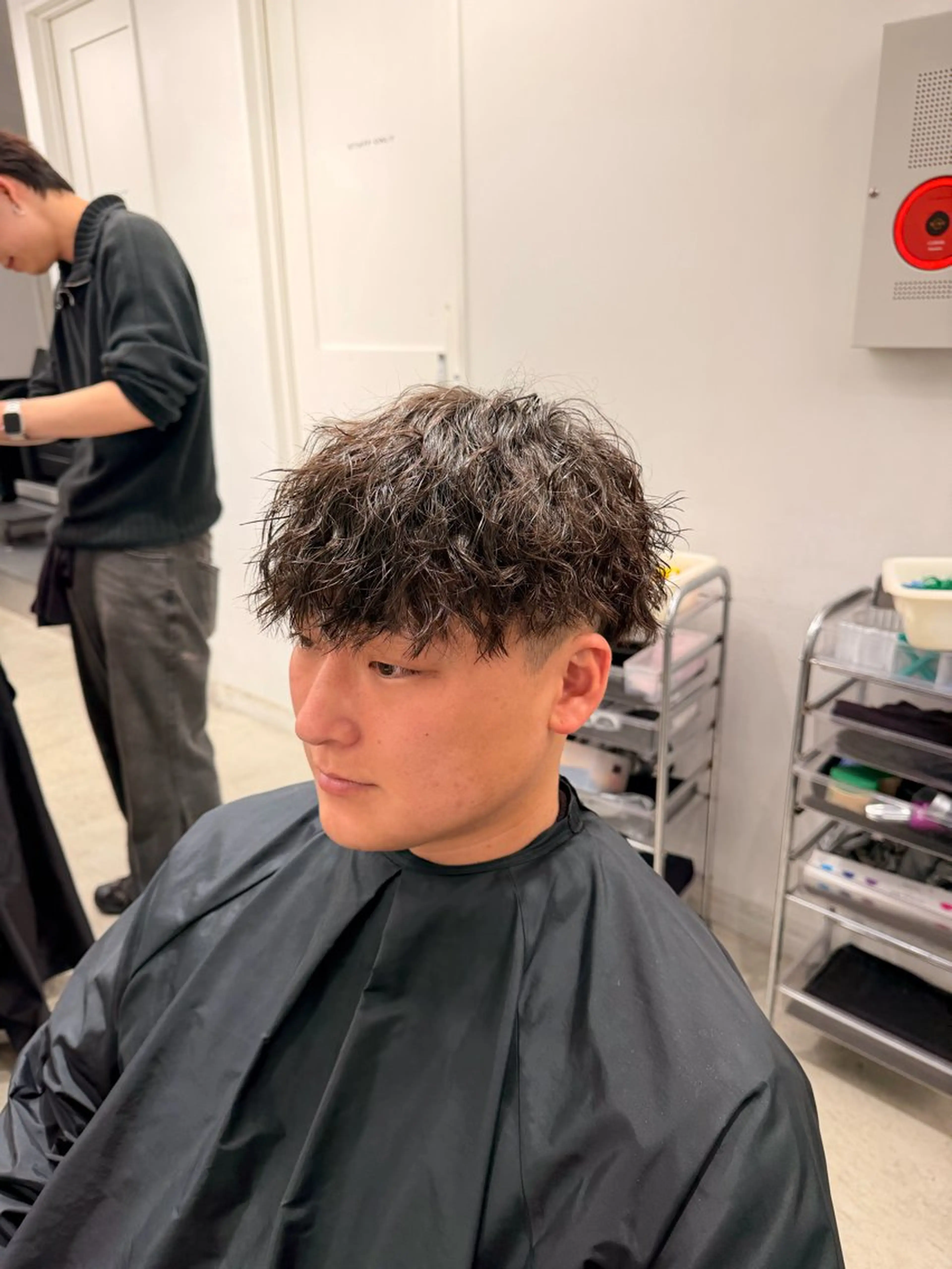 パーマ メンズ カット パーマ メンズ/シャドウ/ 波巻き/kyogoのヘアスタイル