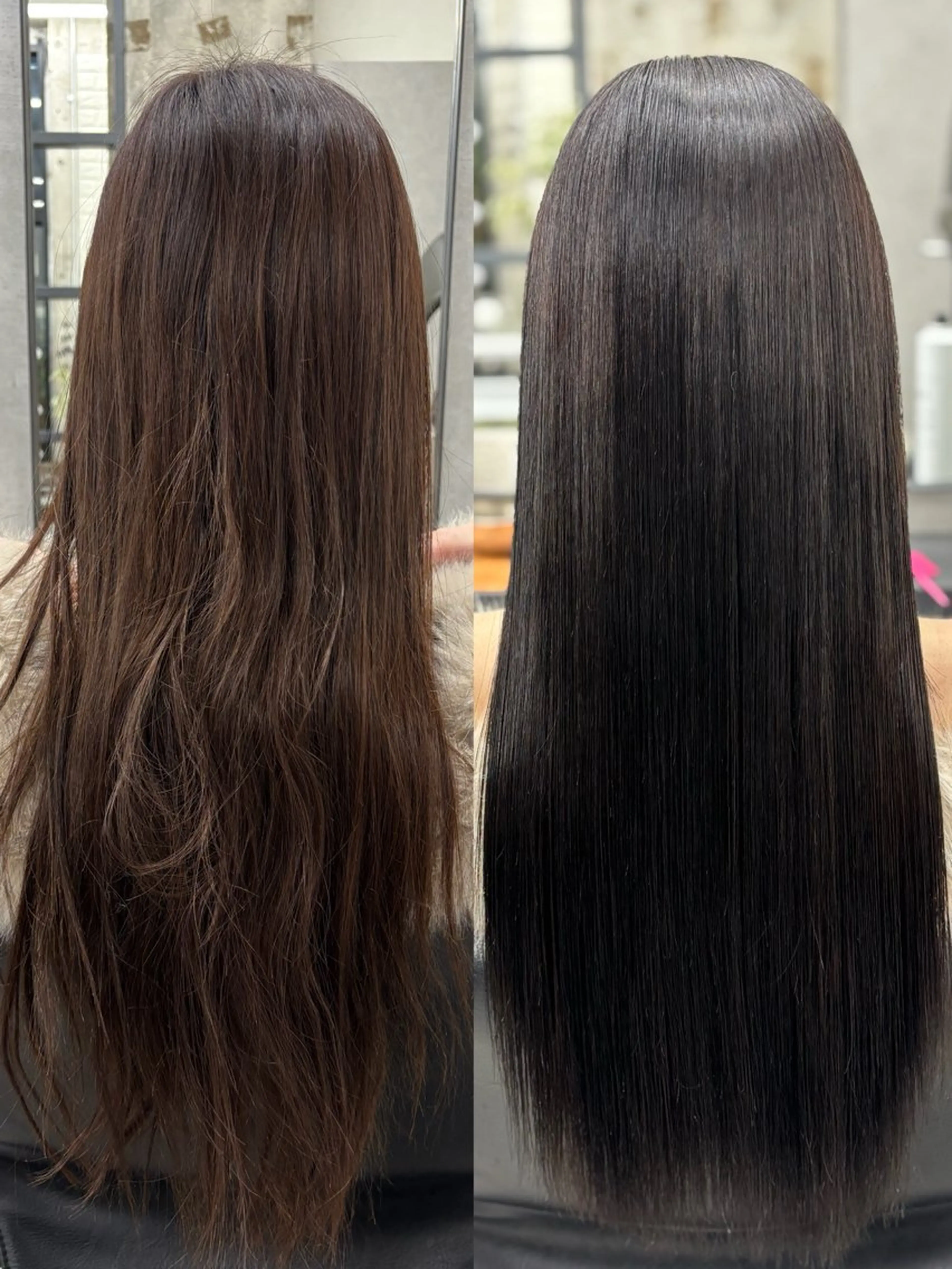 ロング カラー 髪質改善 縮毛矯正 トリートメント ヘアカラー 縮毛矯正 トリートメント 巻ける縮毛矯正🌸 勝倉　麗のヘアスタイル