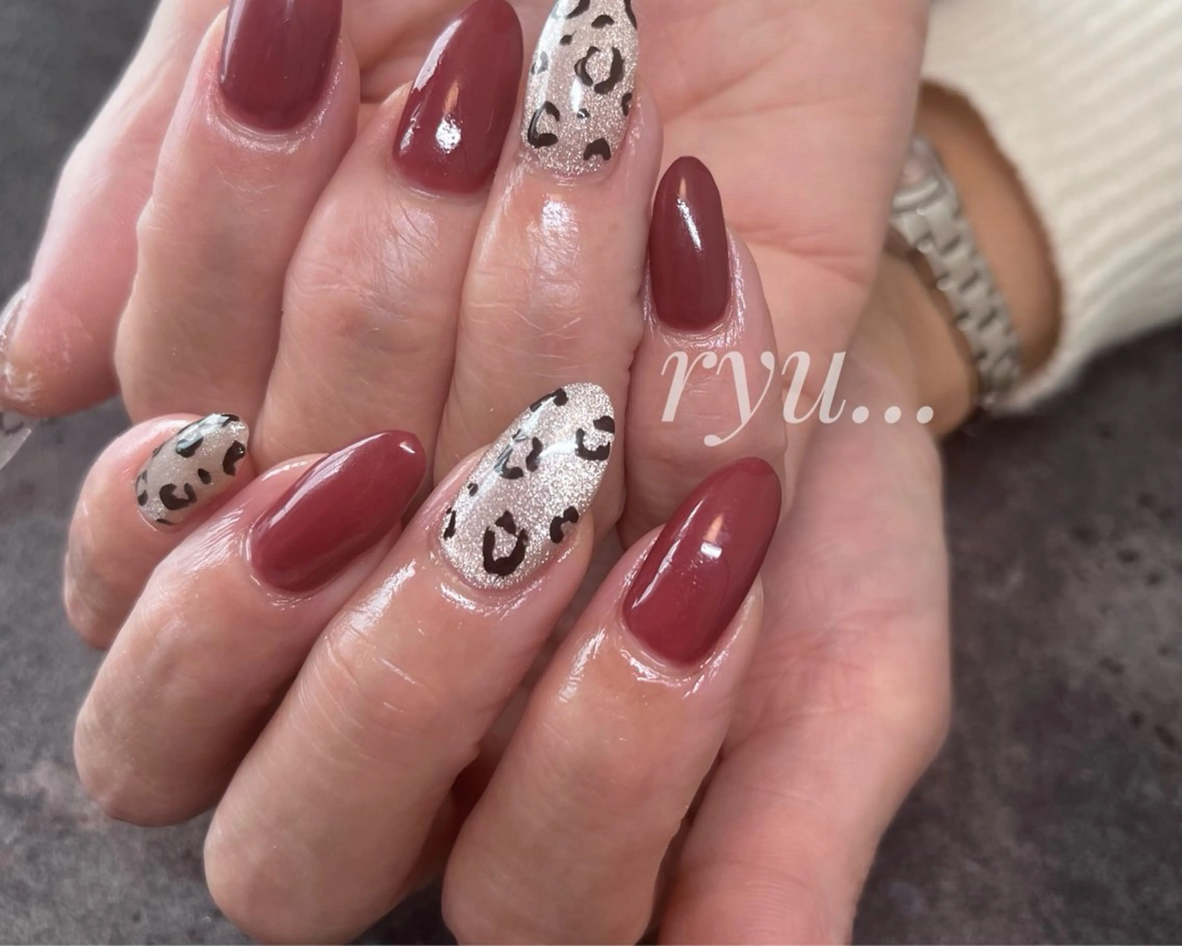 ネイル 筒井 美穂のネイルデザイン