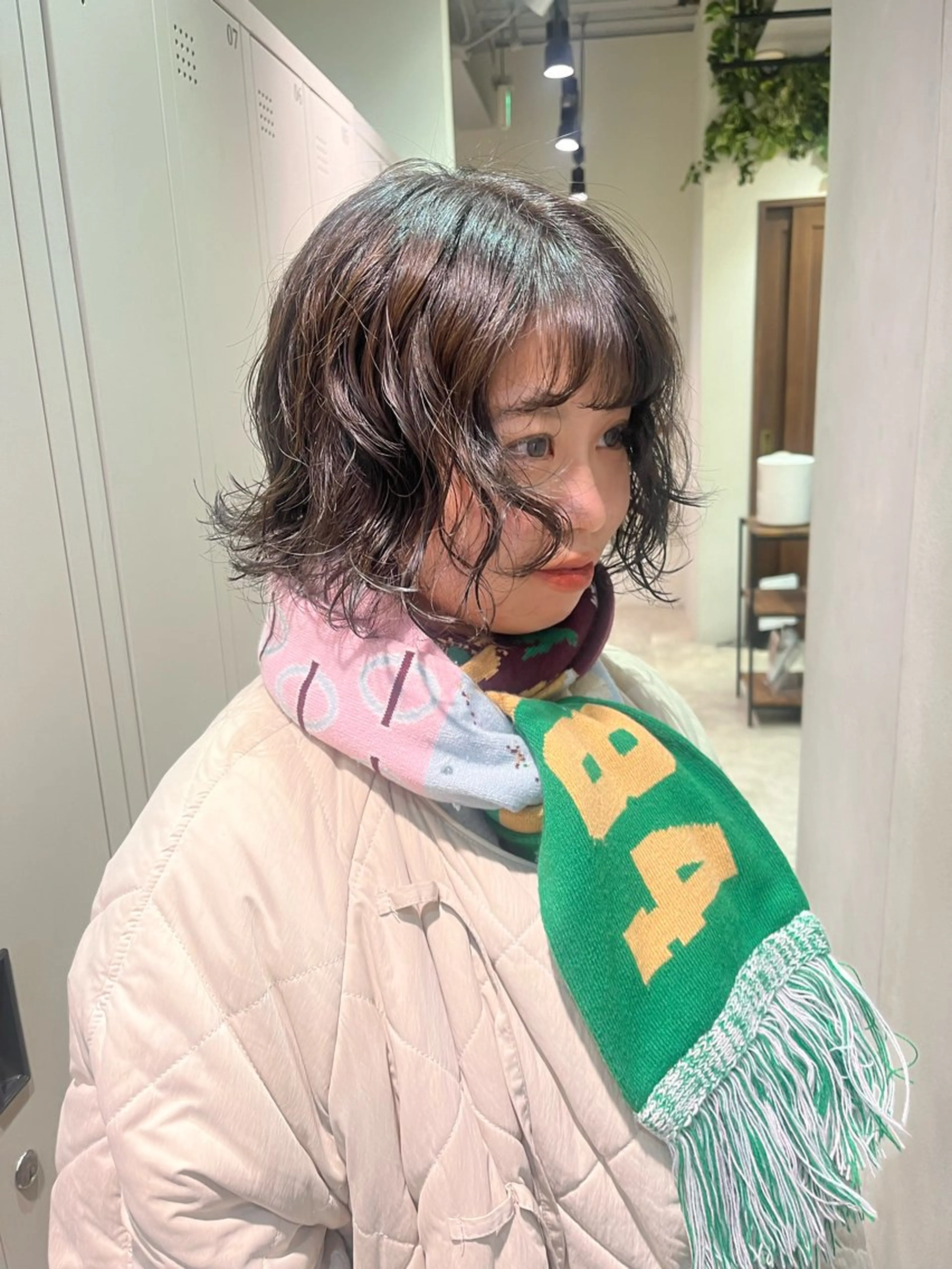 ショート saki‪🌱‬♡ /ボブ/透明感カラーのヘアスタイル