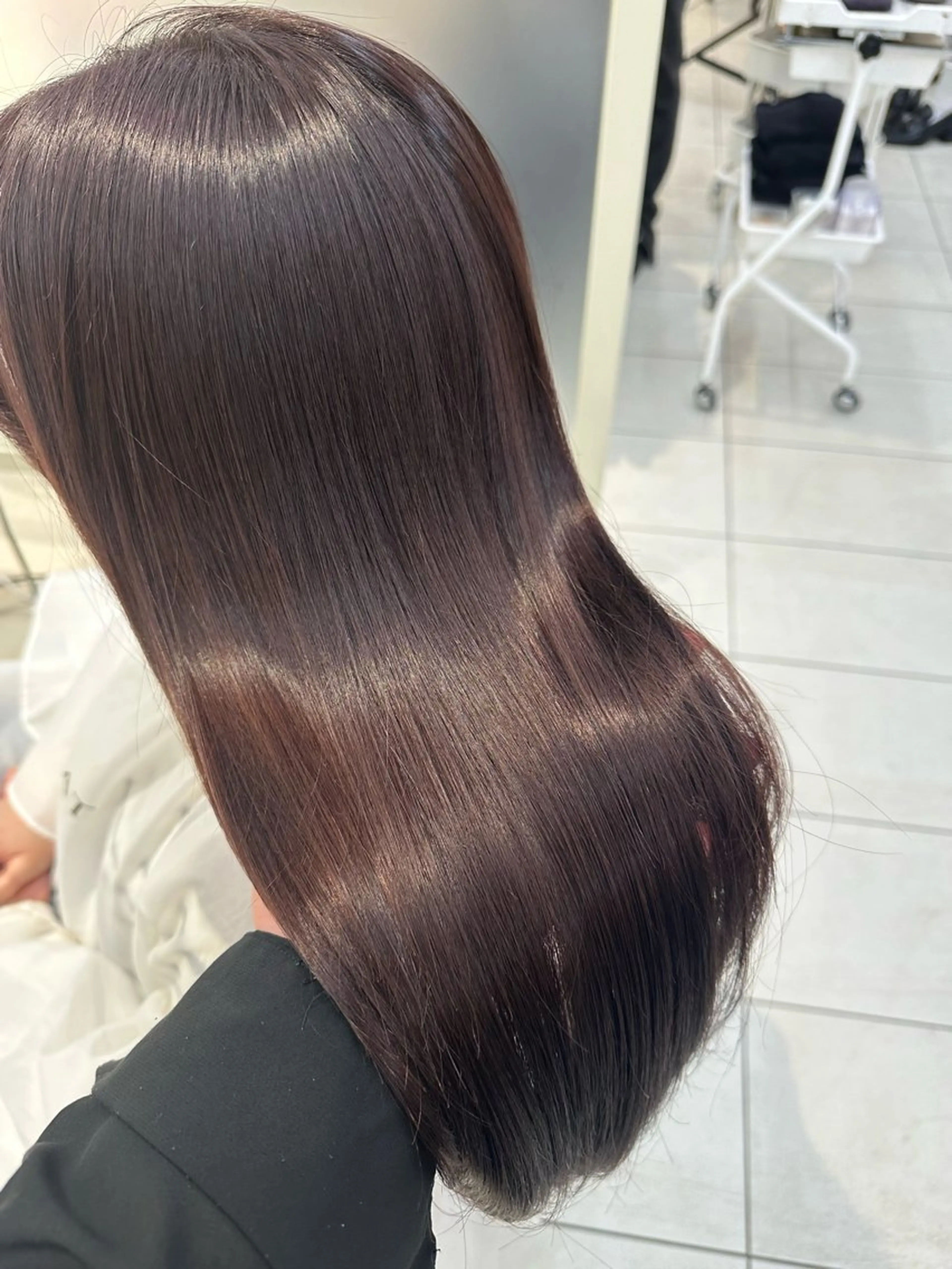 ミディアム カラー カット ヘアカラー トリートメント 🇰🇷韓国風くびれ ヘア🇰🇷中村優大のヘアスタイル