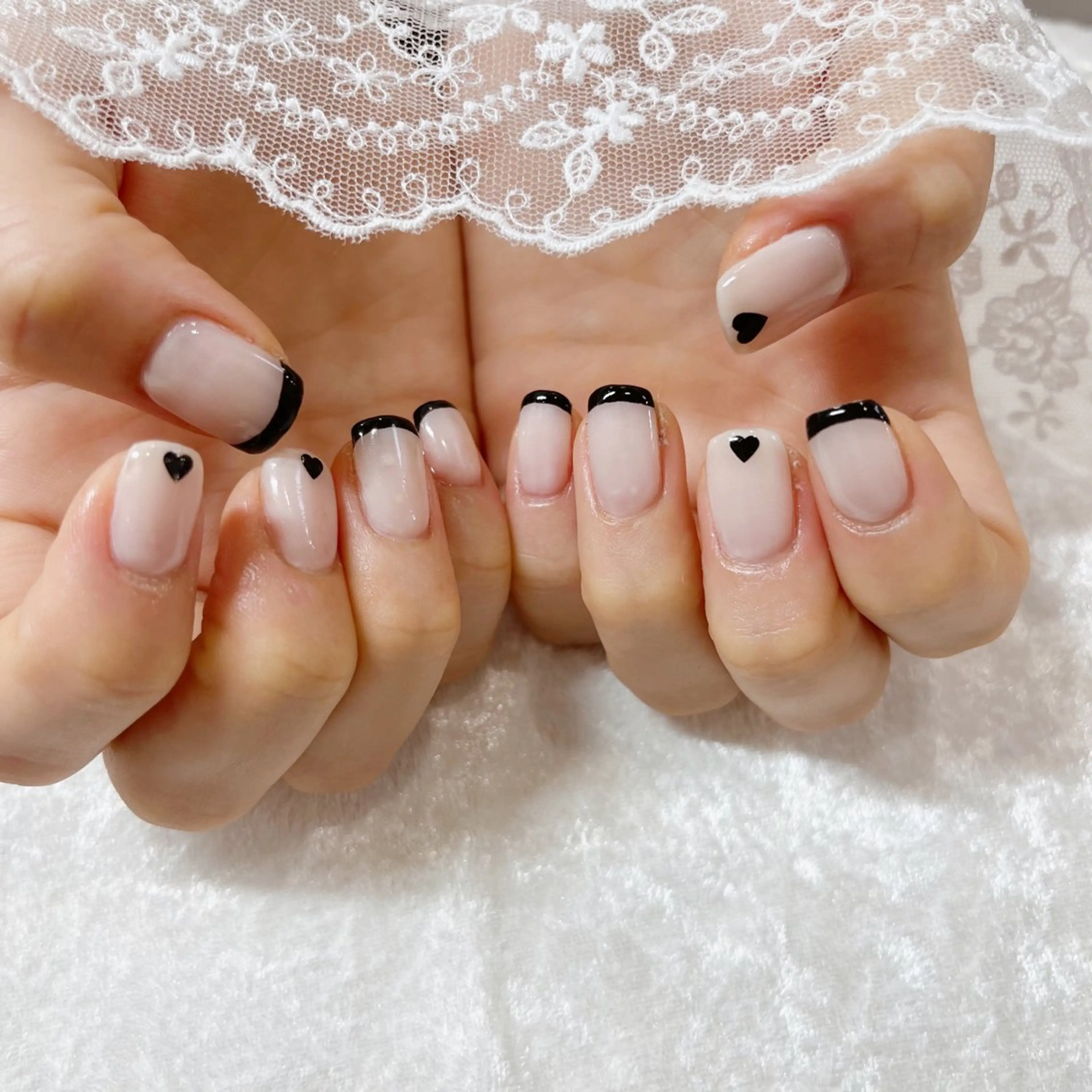 ネイル ハンドネイル Maya 🧊🫧‪のネイルデザイン