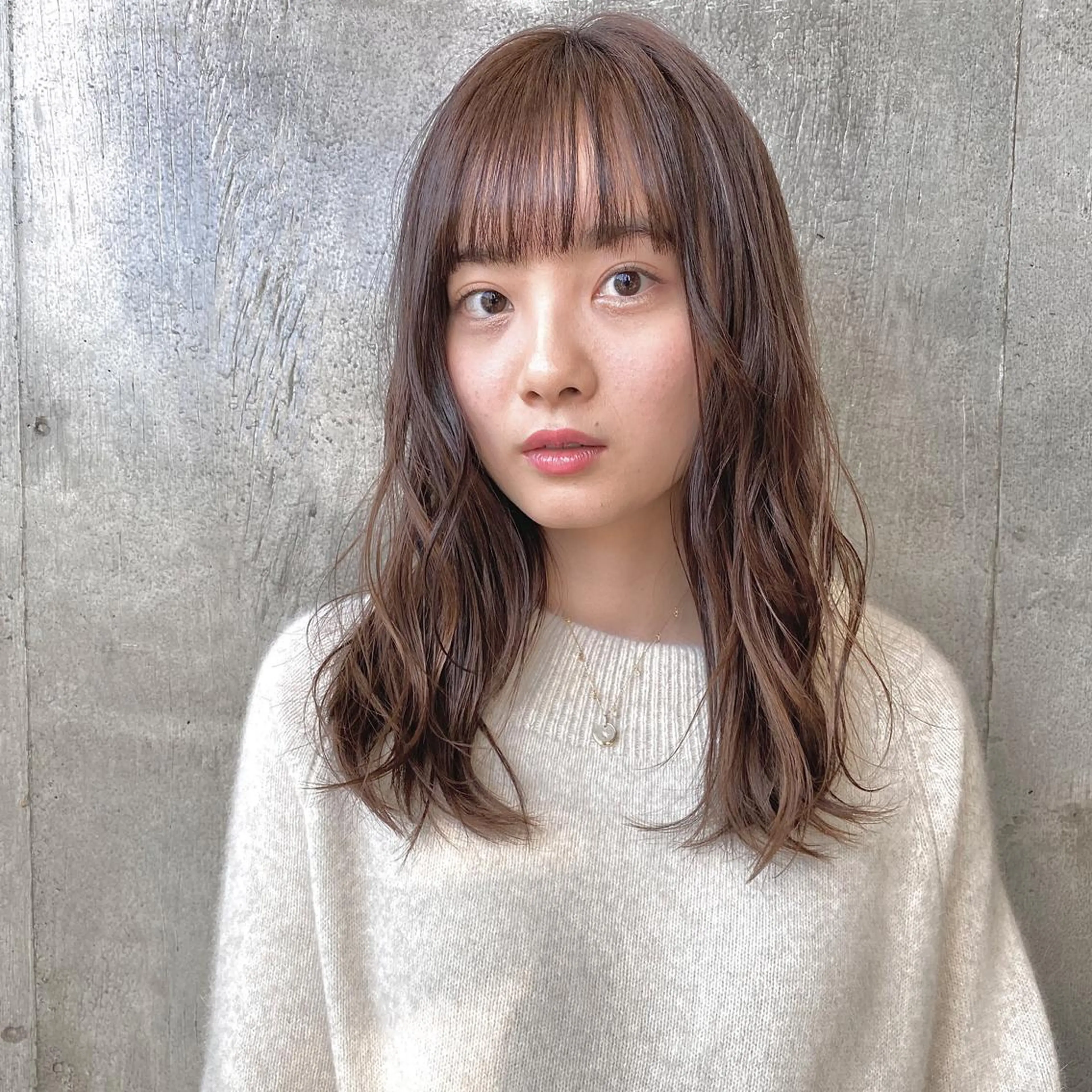 セミロング カラー カット ヘアカラー トリートメント ヘッドスパ tane.所属・【ダメージレス施術】 【透明感】北村 拓也のヘアスタイル