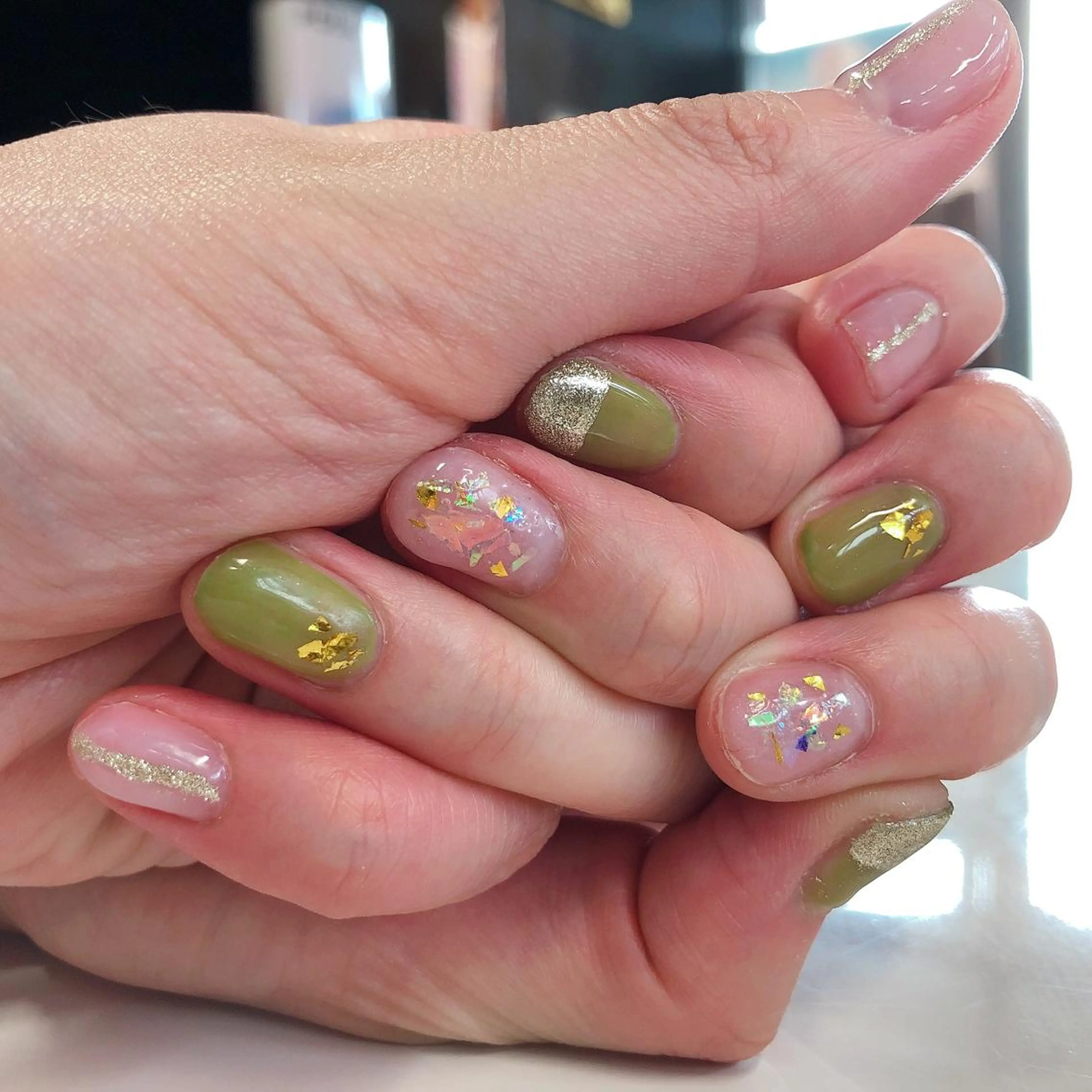 ネイル キラキラネイル Courage所属・Nanala 水澤のヘアスタイル