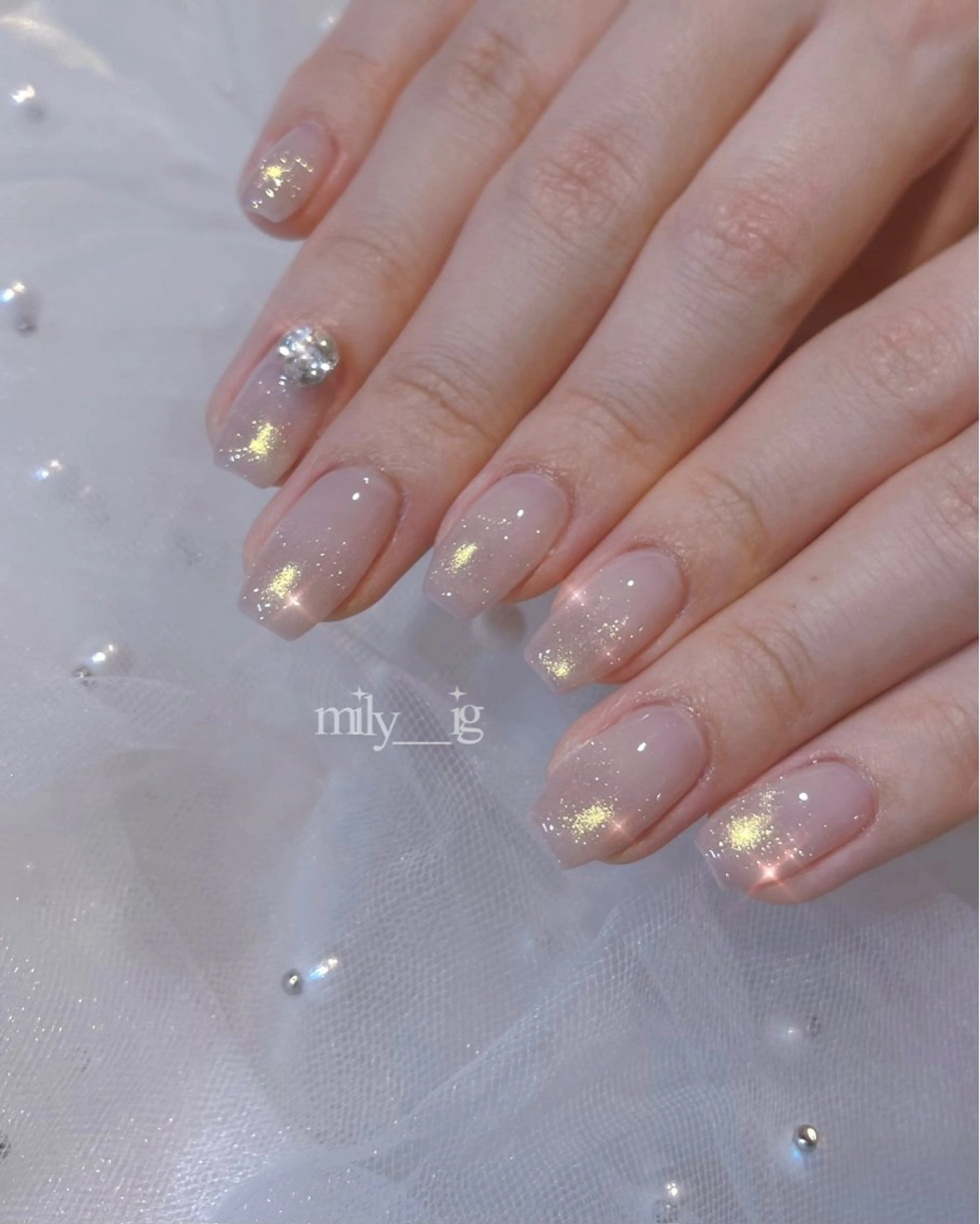 ネイル mily_harajuku所属・韓国ネイル☁️ haruna🌛のネイルデザイン