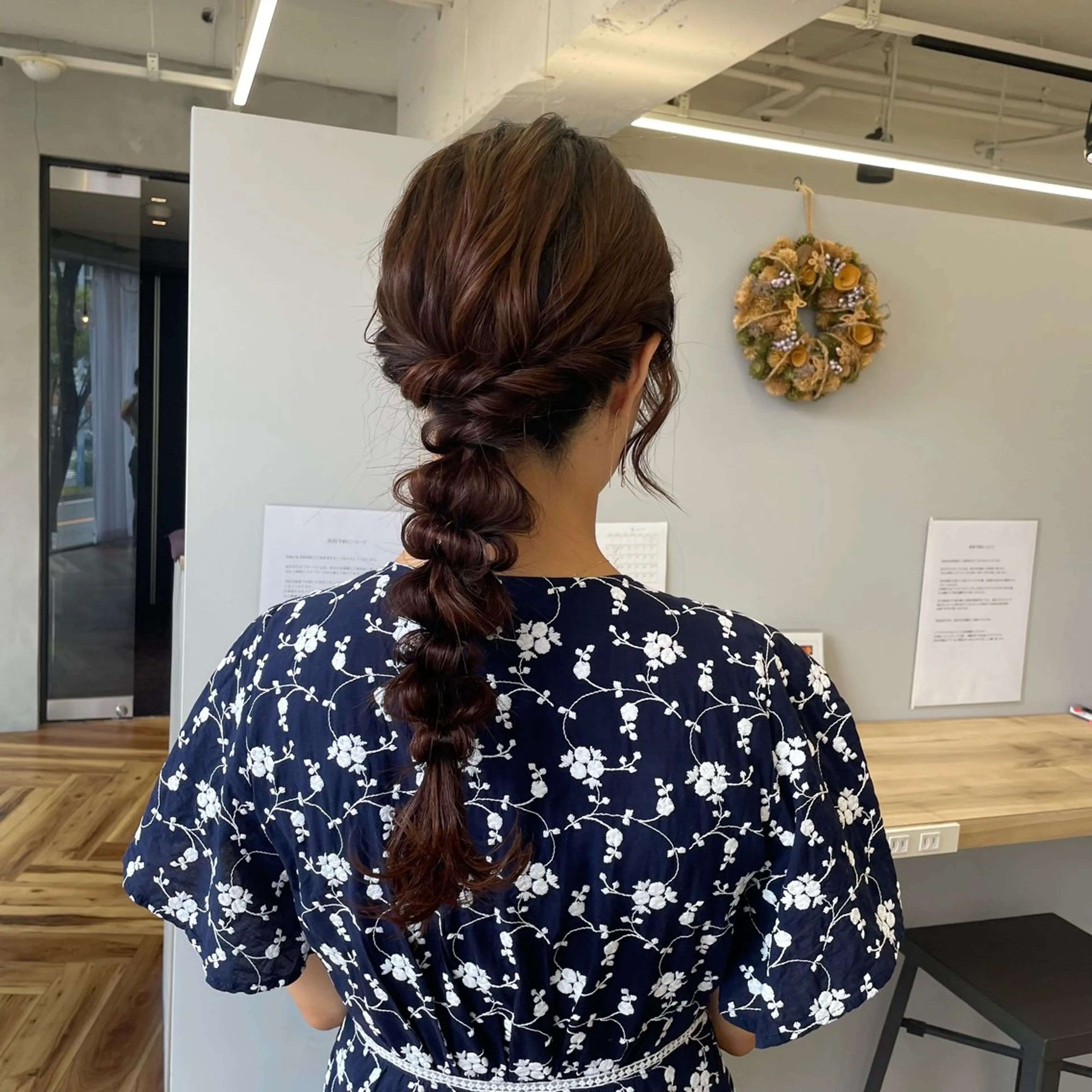 ヘアアレンジ 金城 二千夏のヘアスタイル