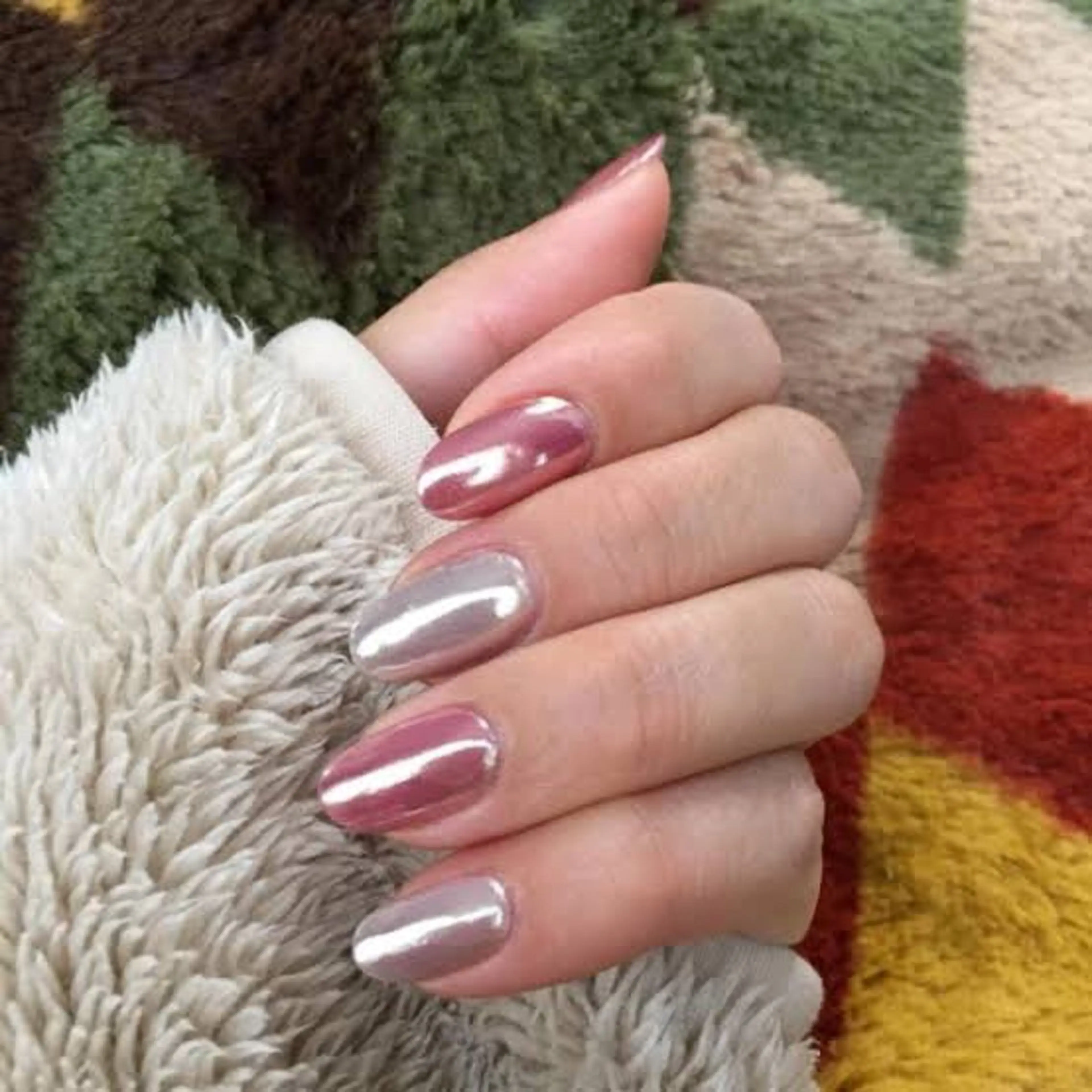 オフ込み･ミラーネイル/インクネイル（パーツ付け放題プラス1000円）の写真