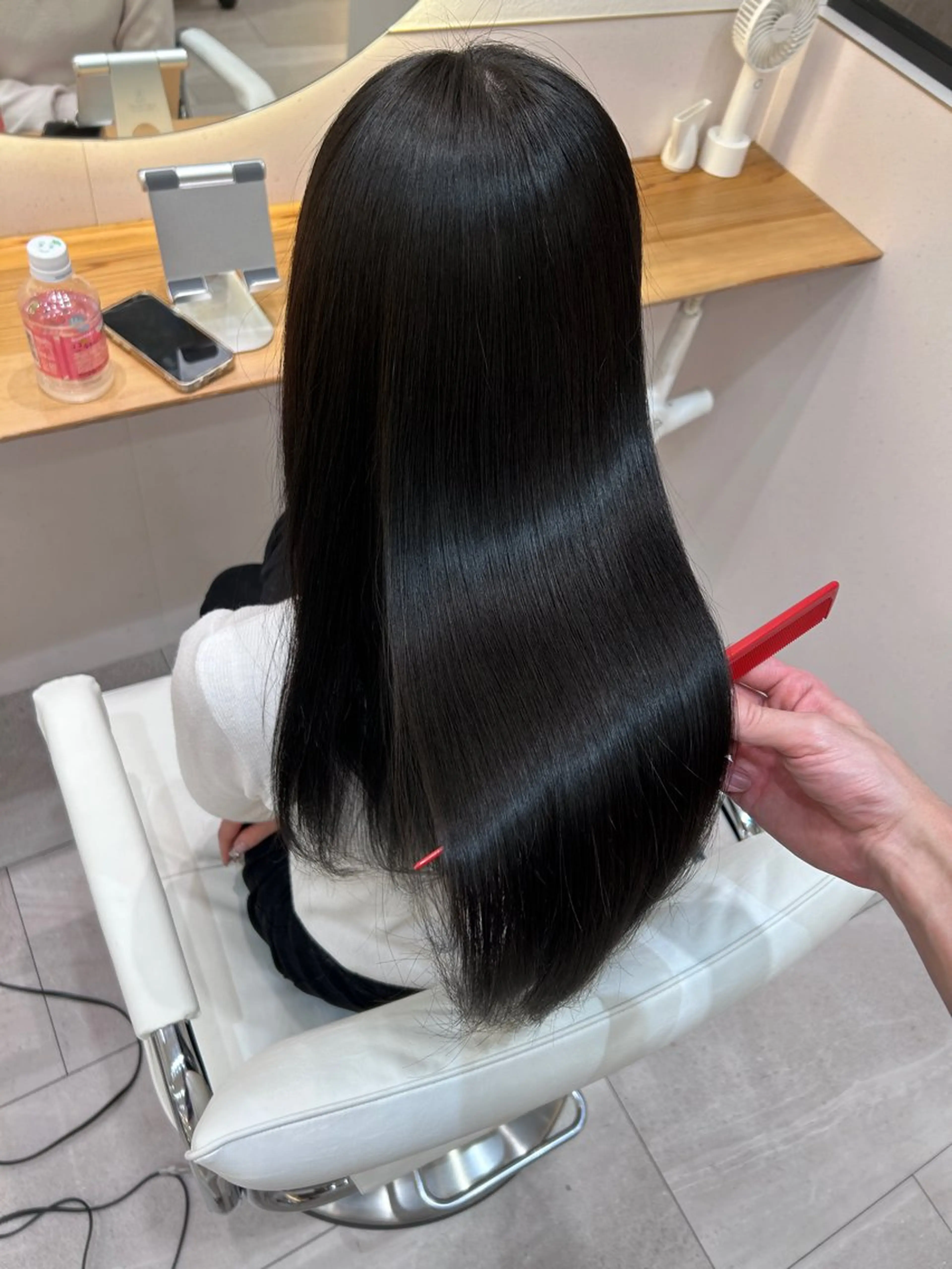 ロング 髪質改善 トリートメント トリートメント ボブ/レイヤーボブ/ 髪質改善/梶川 夏季のヘアスタイル