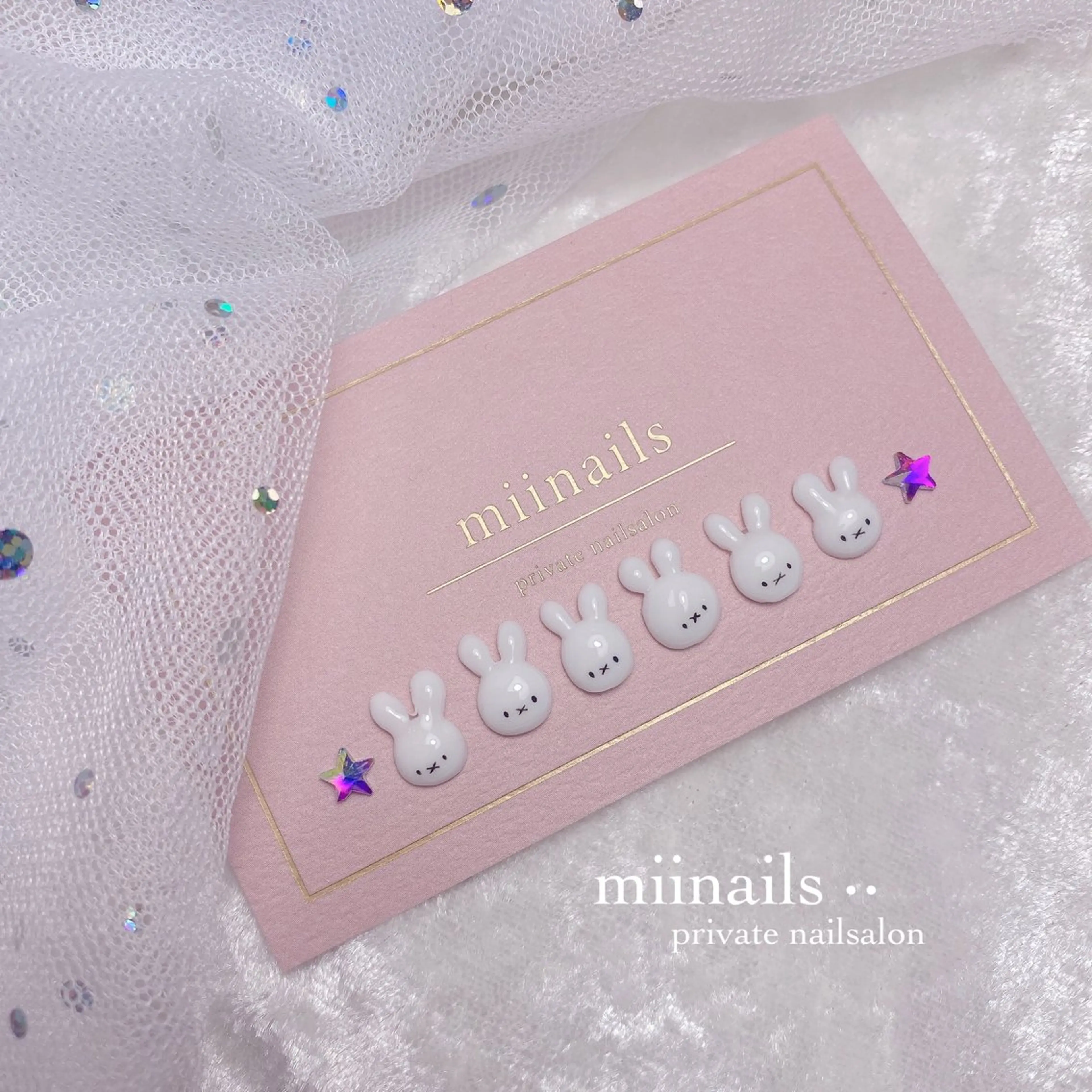 ネイル フレンチネイル 韓国ネイル ワンホンネイル ハンドネイル nailsalon miinailsのネイルデザイン
