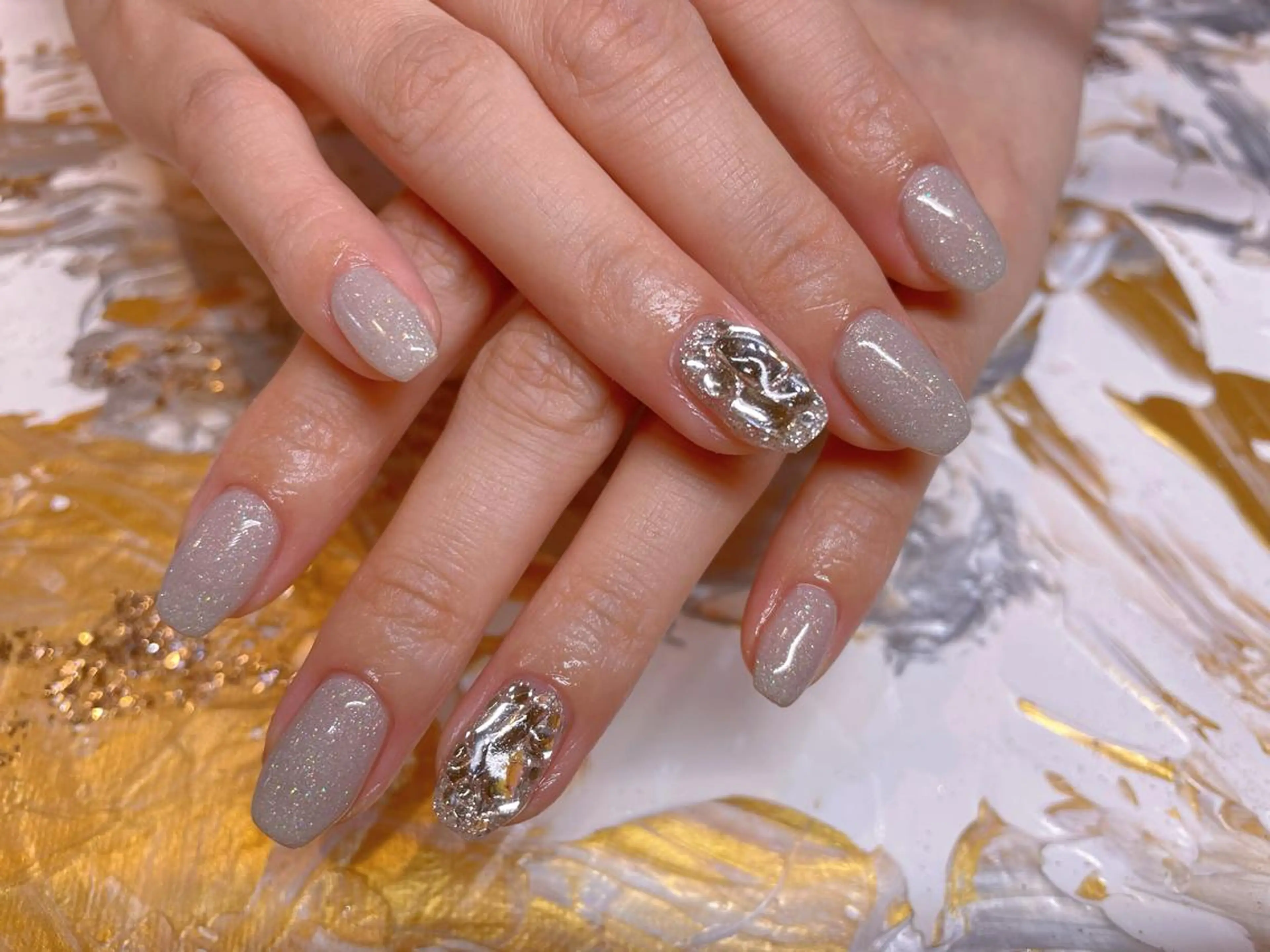 ネイル ハンドネイル ネイリスト ❄️ユキ❄️のネイルデザイン