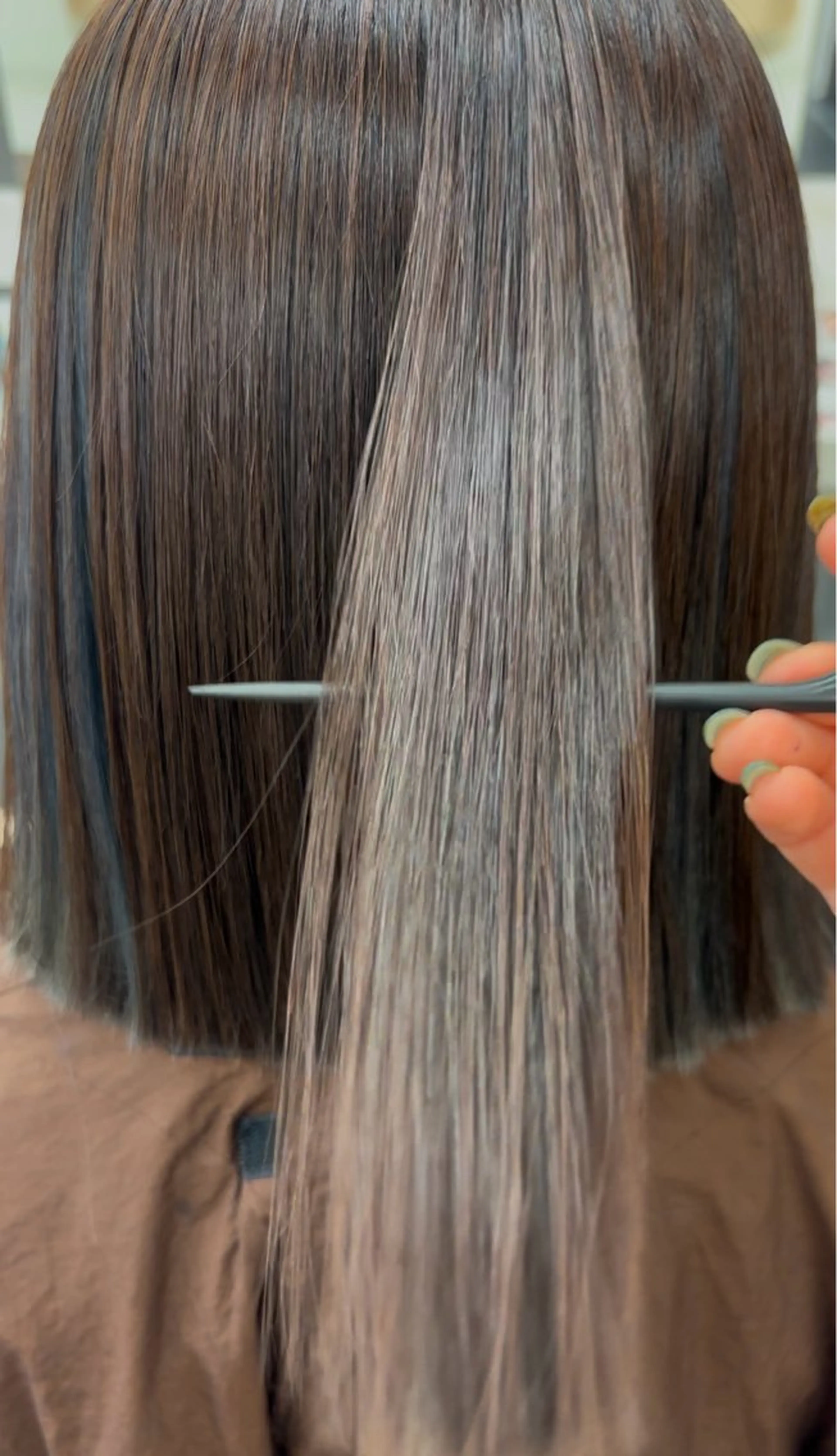 【12月限定🎄】髪質改善ストレート＋トリートメント✨の写真