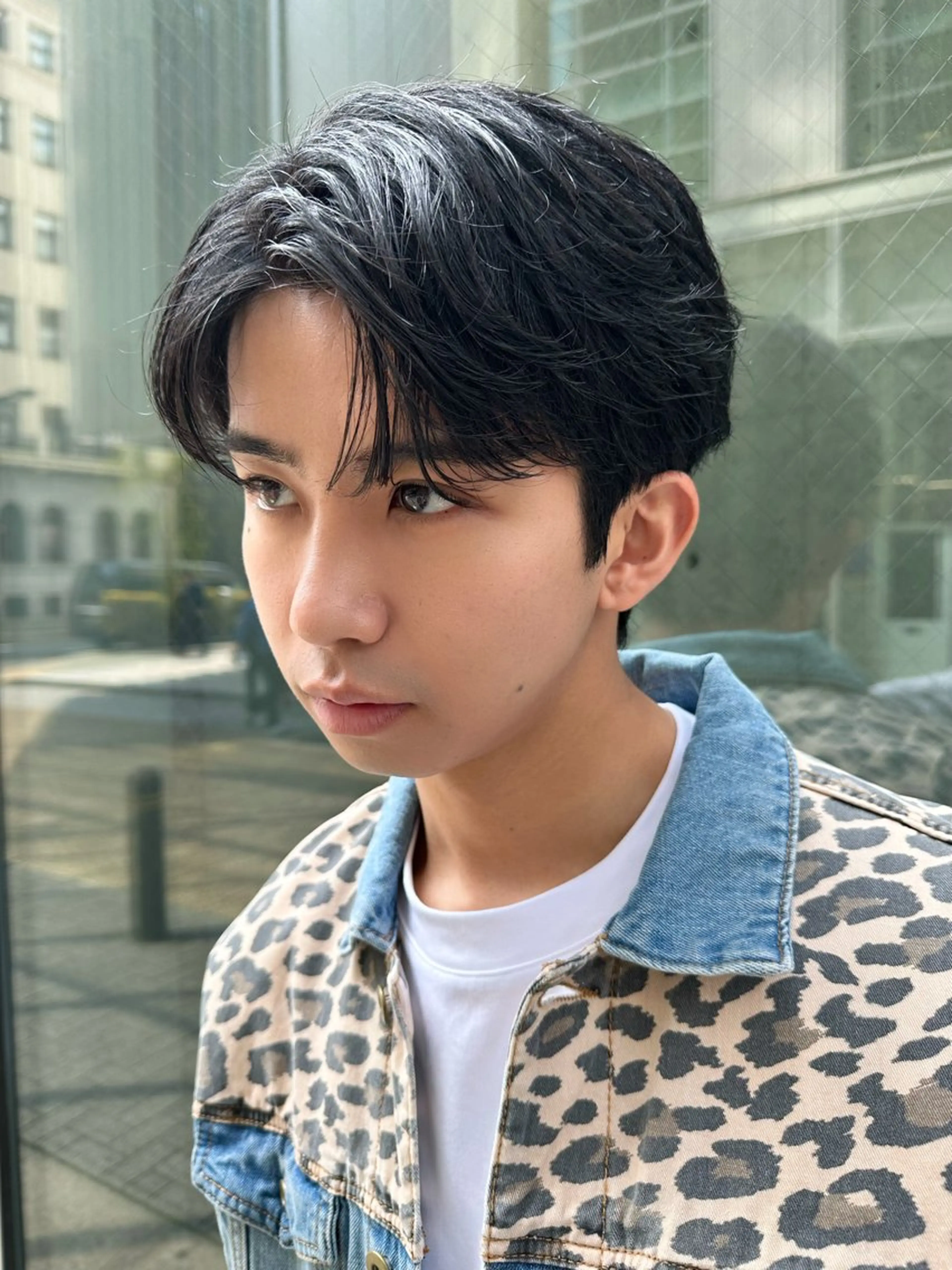 メンズ カット メンズカット/ フェザーパーマ/げんのヘアスタイル