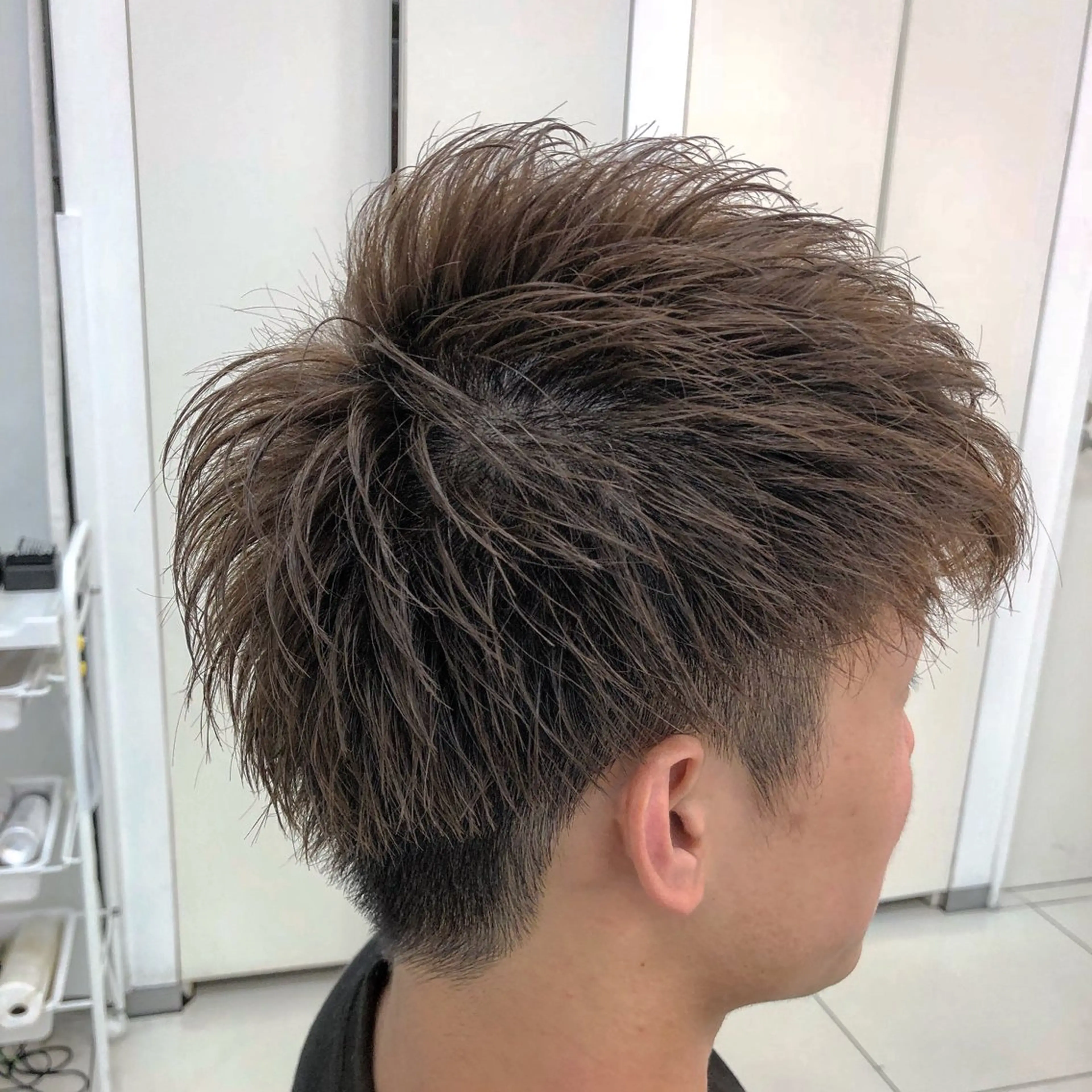 メンズ 崎山 紗吏のヘアスタイル