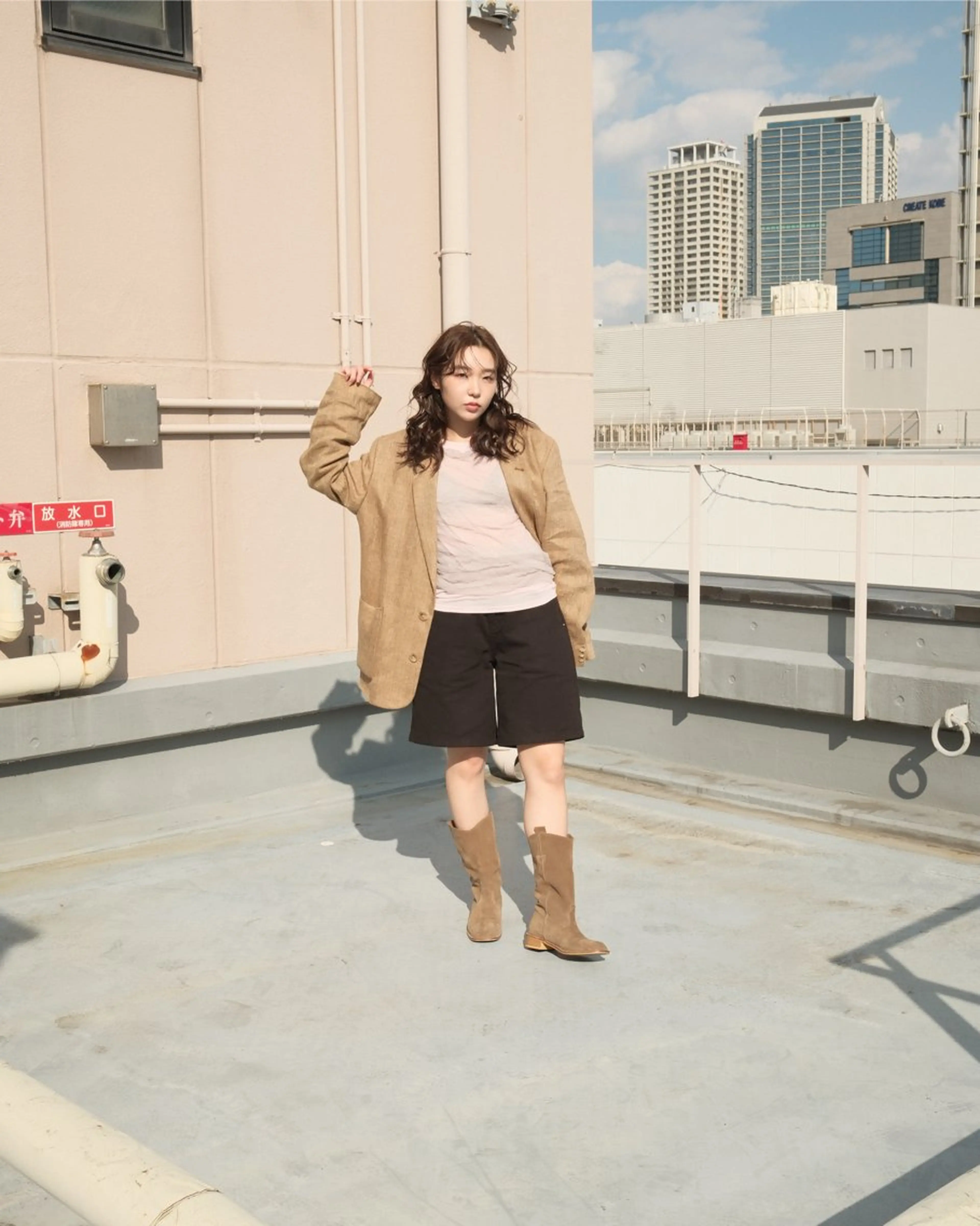 ロング パーマ カット パーマ ...alley/Dreap所属・パーマ/透明感カラー 元町🌱takutoのヘアスタイル