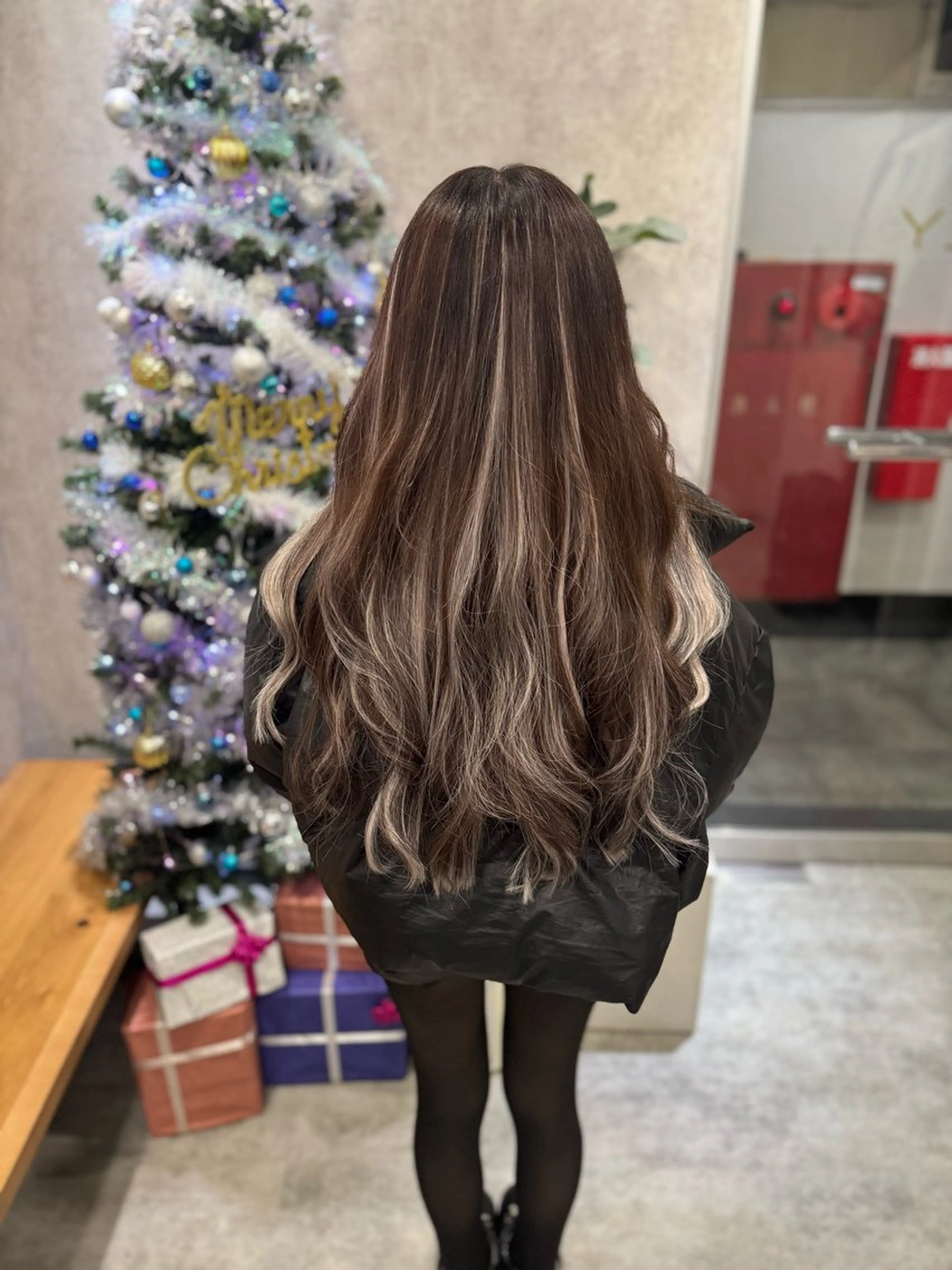 ロング エクステ エクステ/ハイトーン joeのヘアスタイル