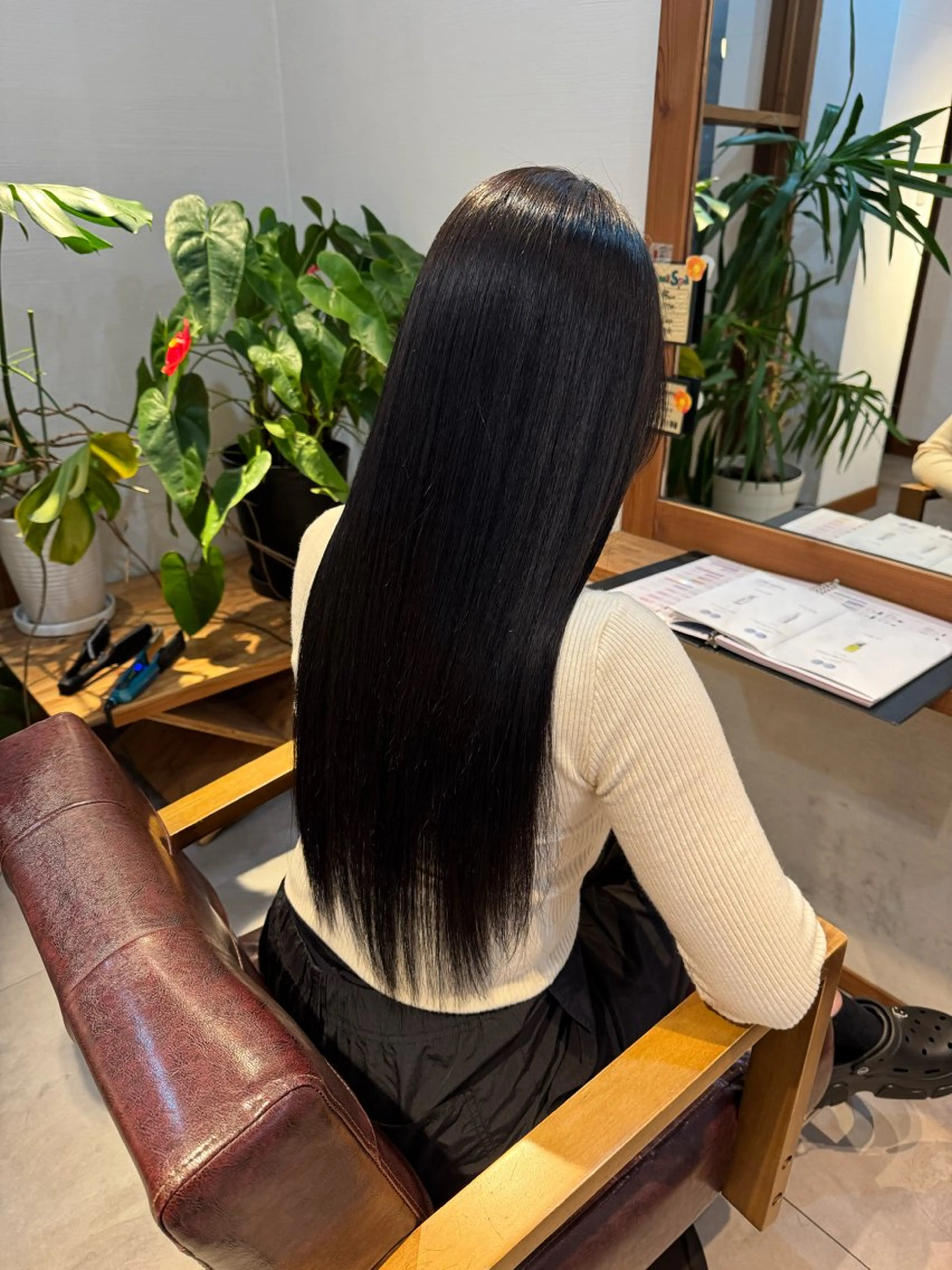 ロング カラー 縮毛矯正 トリートメント Revie  hair所属・Hiyori/透明感 矢場町/栄のヘアスタイル