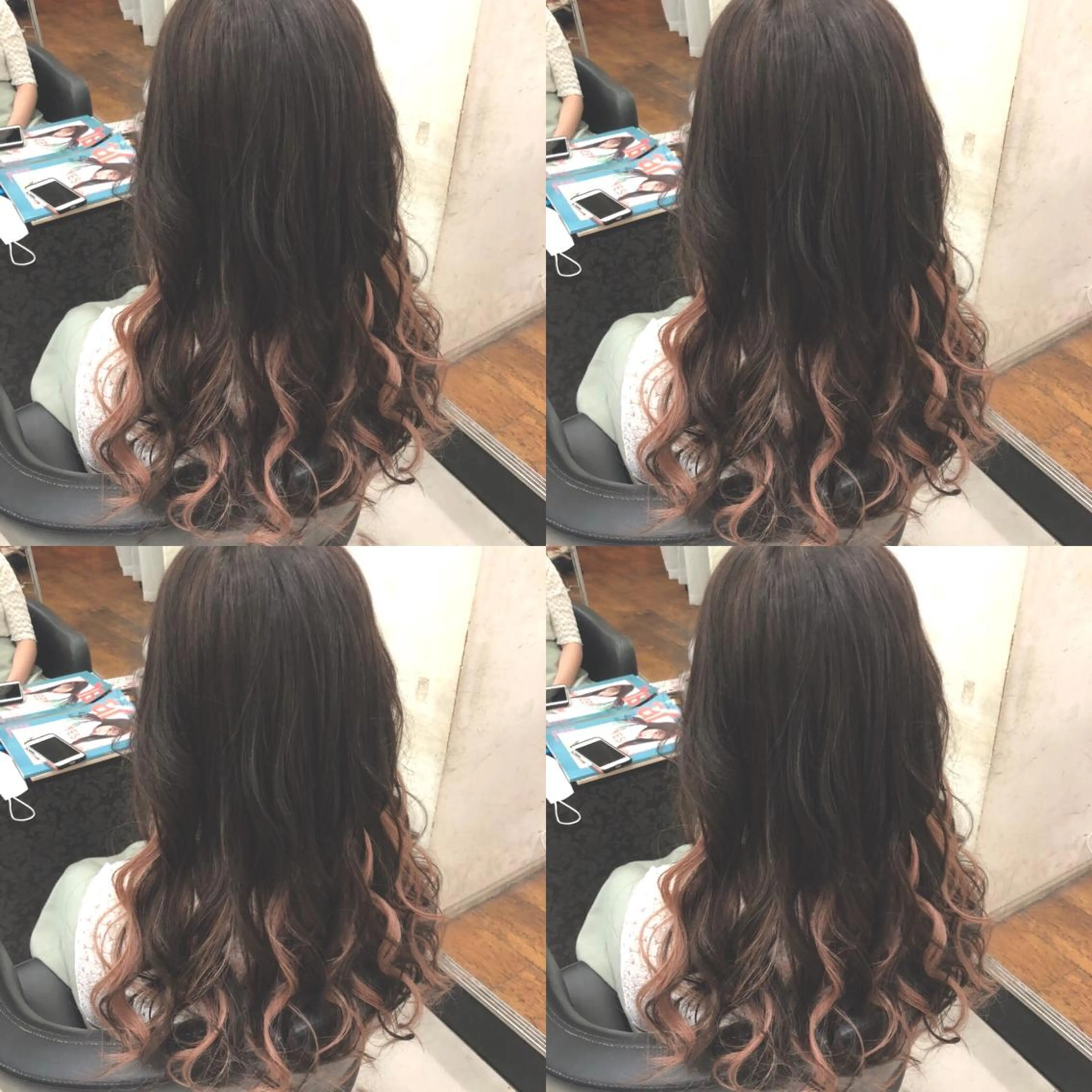 ロング カラー インナーカラー エクステ 🌷MAYU 🌷のヘアスタイル