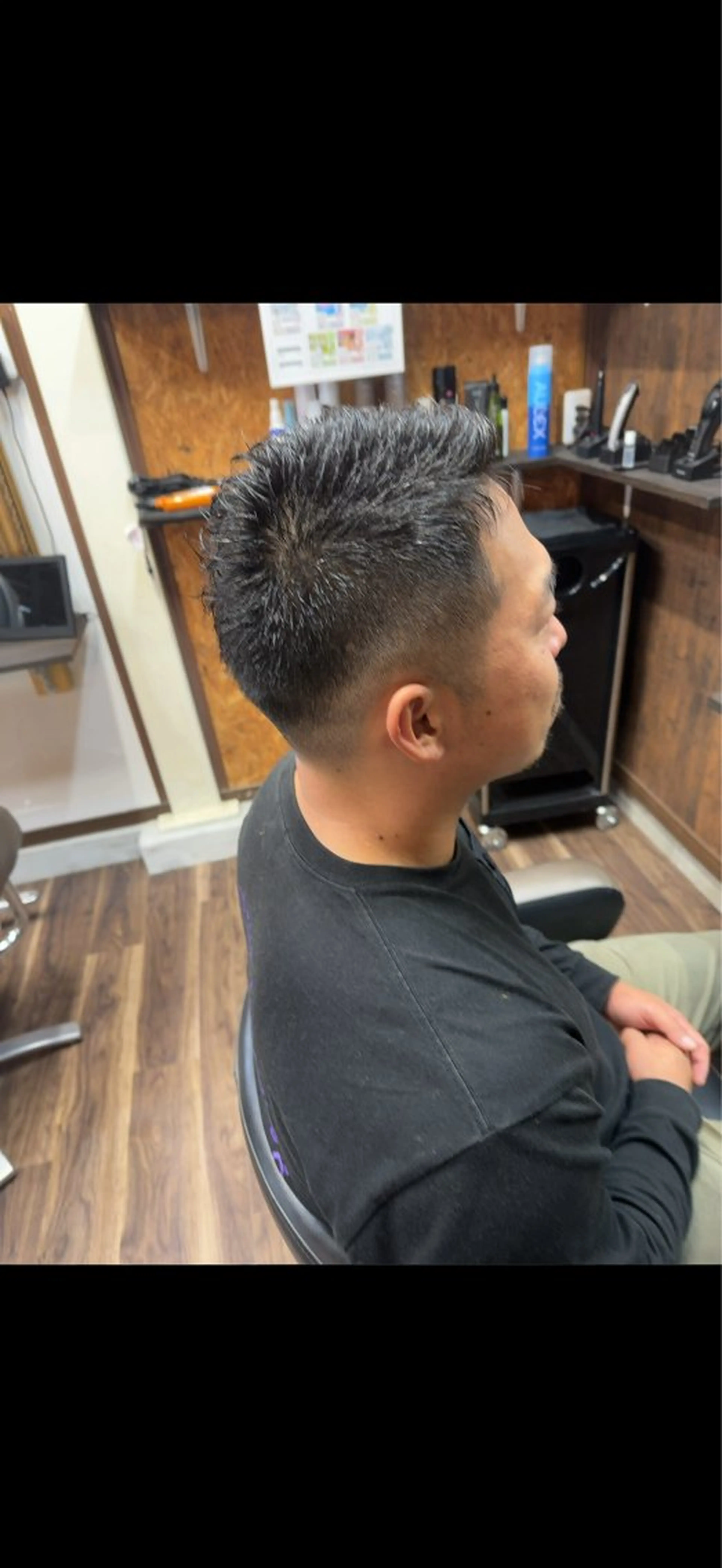 ショート メンズ フェードカット 刈り上げ カット studio LIBERTA'所属・山宮 雅次のヘアスタイル