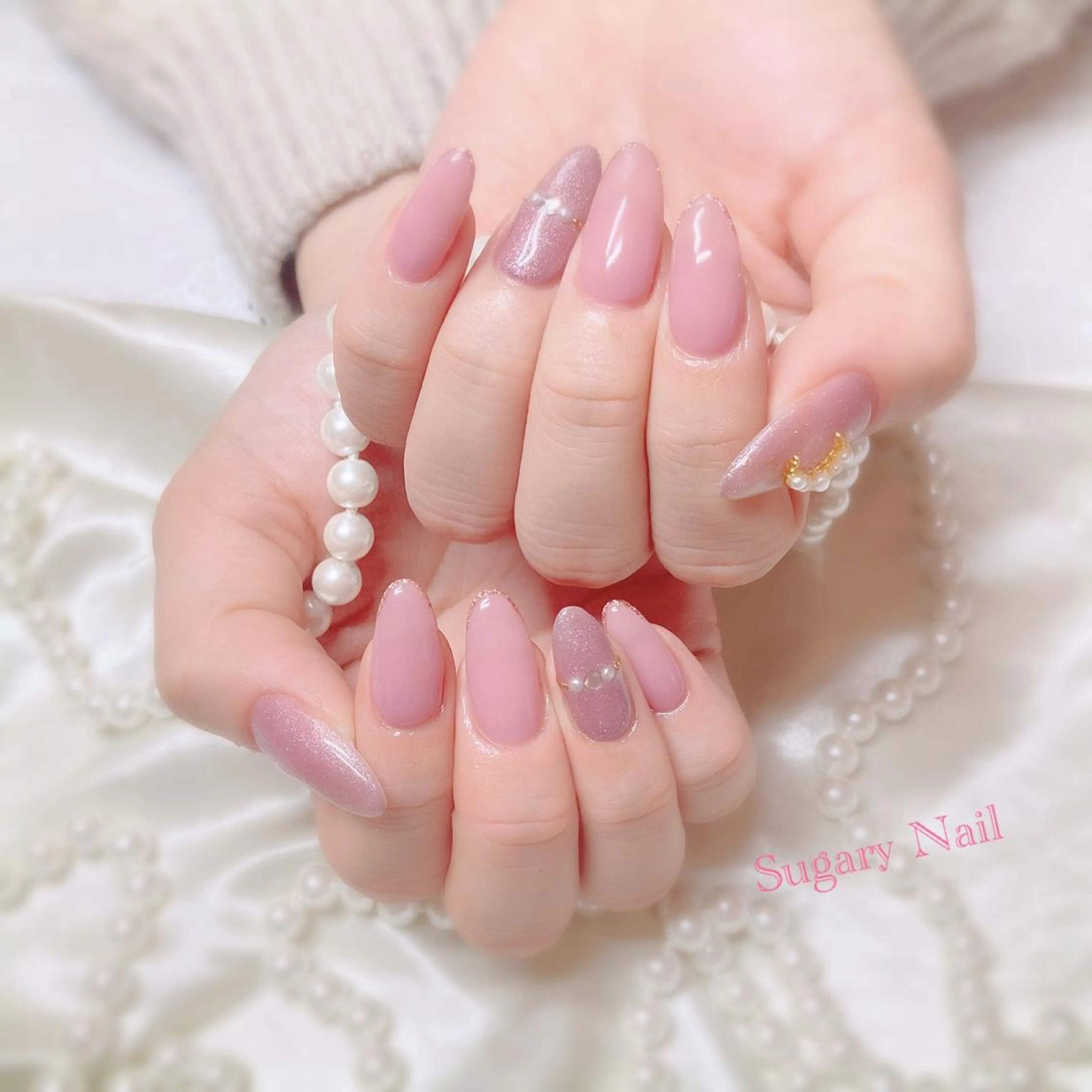 ネイル ハンドネイル フットネイル SugaryNail Rinaのネイルデザイン