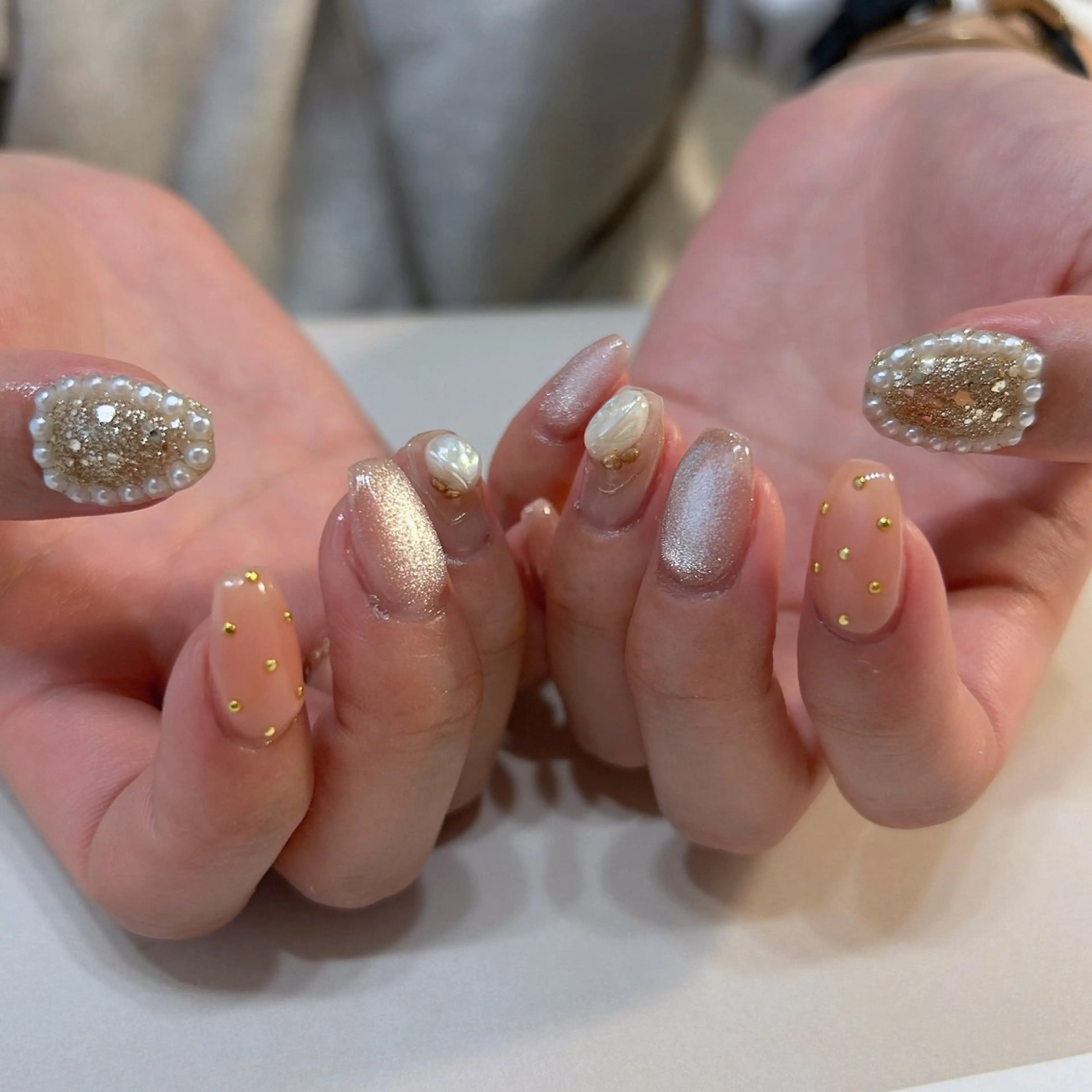 ネイル マグネットネイル tenoteno nailのネイルデザイン