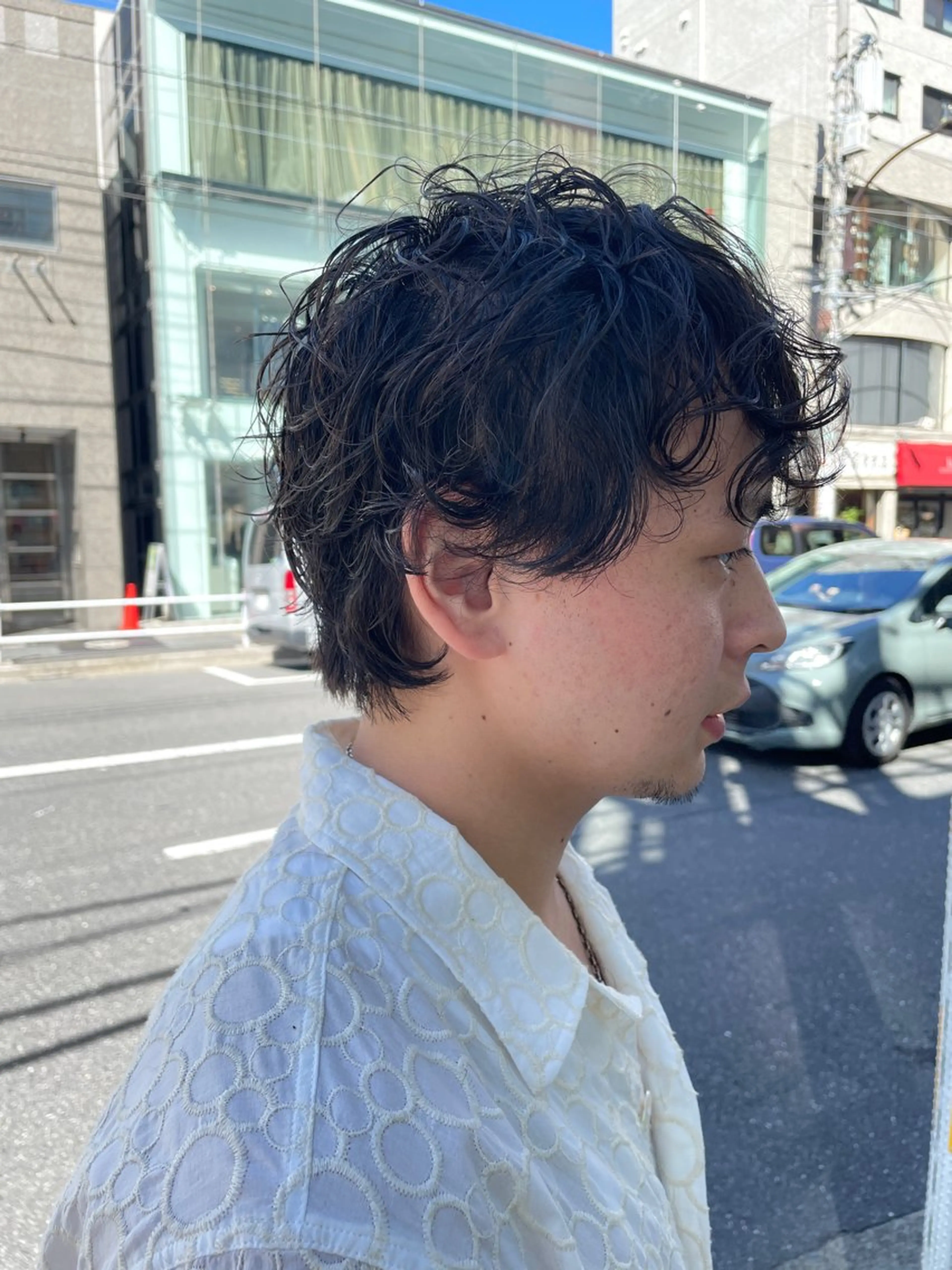 ショート パーマ メンズ 吉田一輝 外国人パーマのヘアスタイル