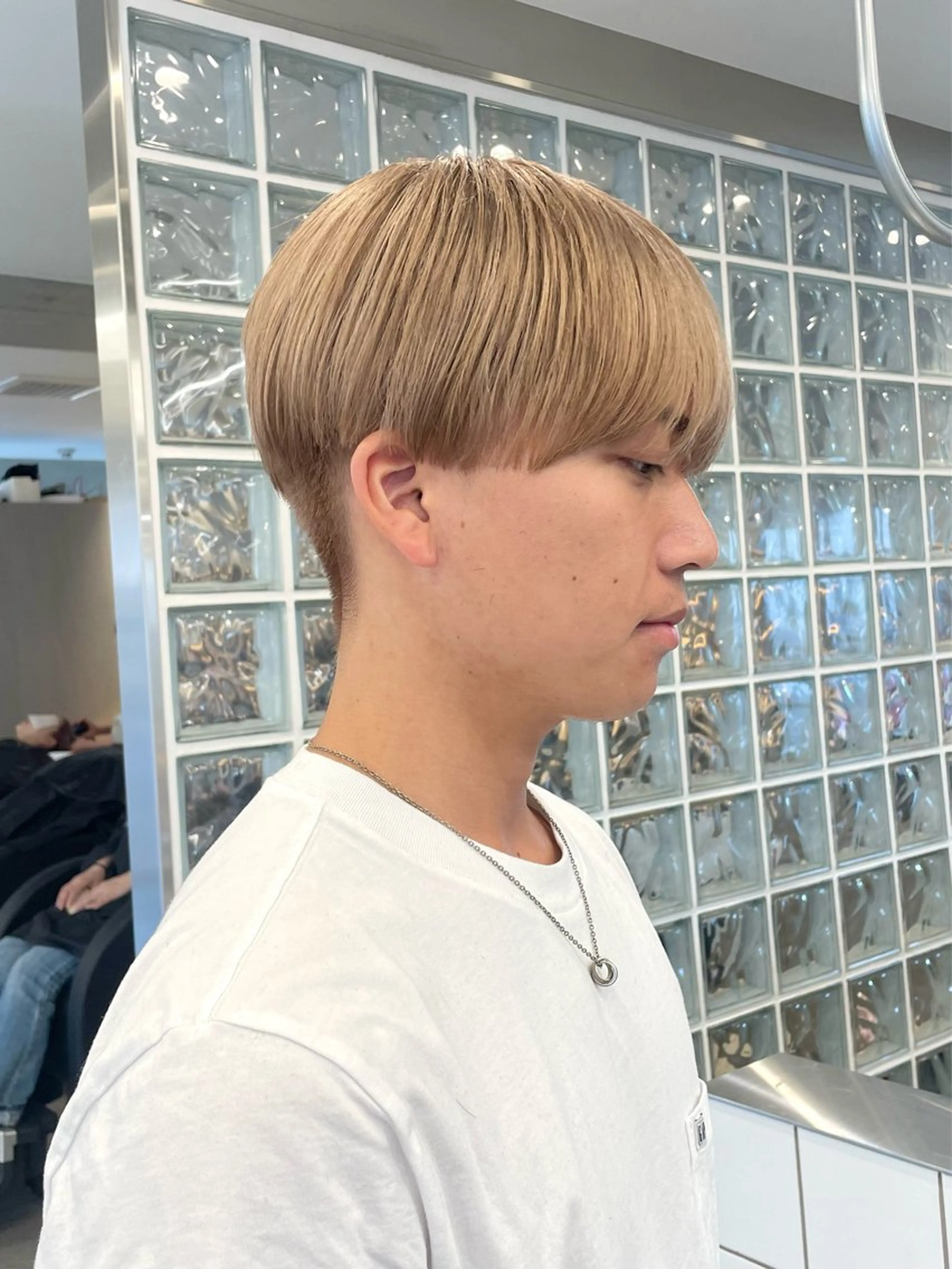 ショート メンズ マッシュ 刈り上げ Cinq所属・ハイライト🌟/ ボブ/豊田のヘアスタイル
