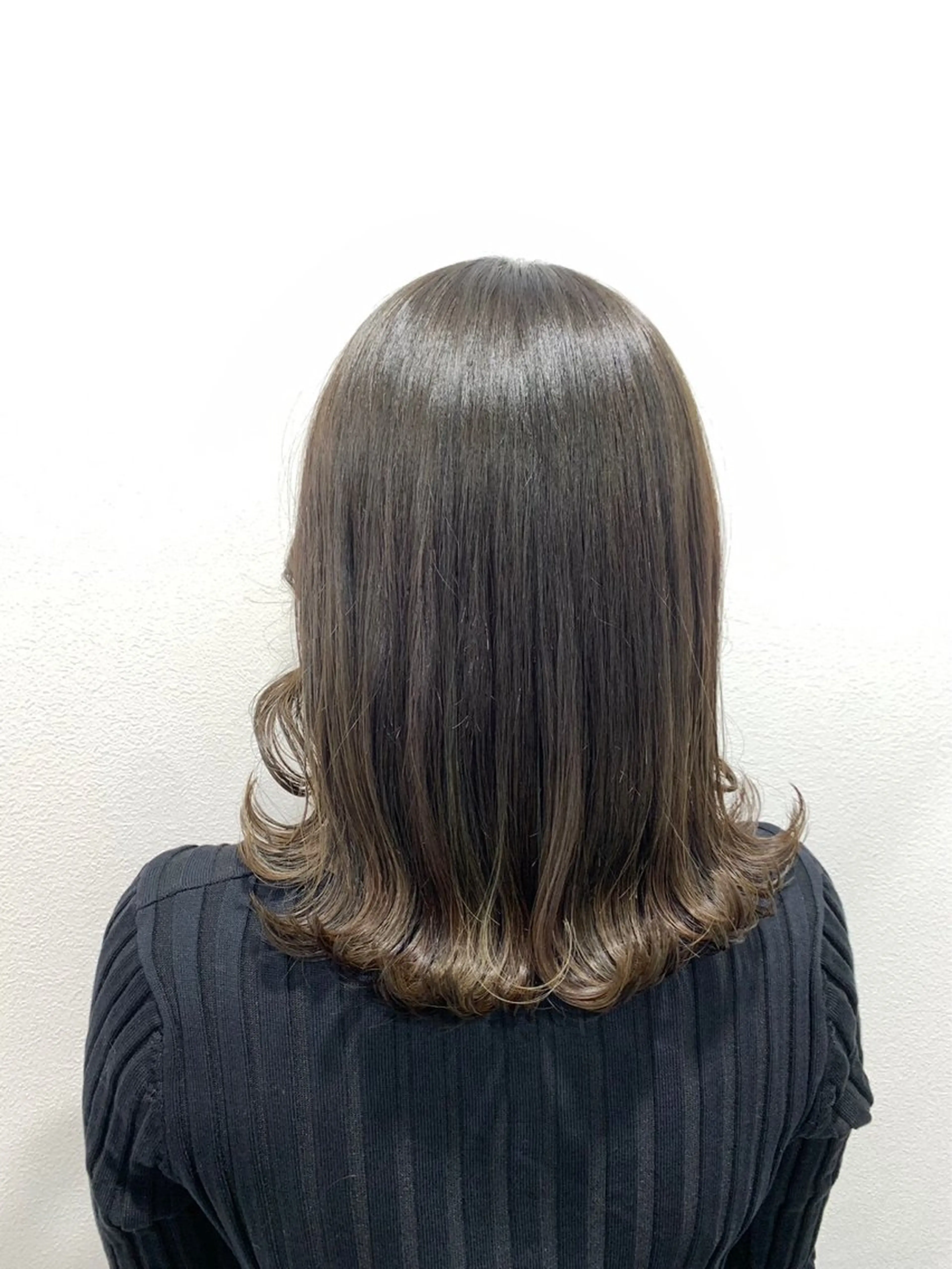 ミディアム カット ヘアカラー 🫧髪質改善🫧/ 椛島流音のヘアスタイル