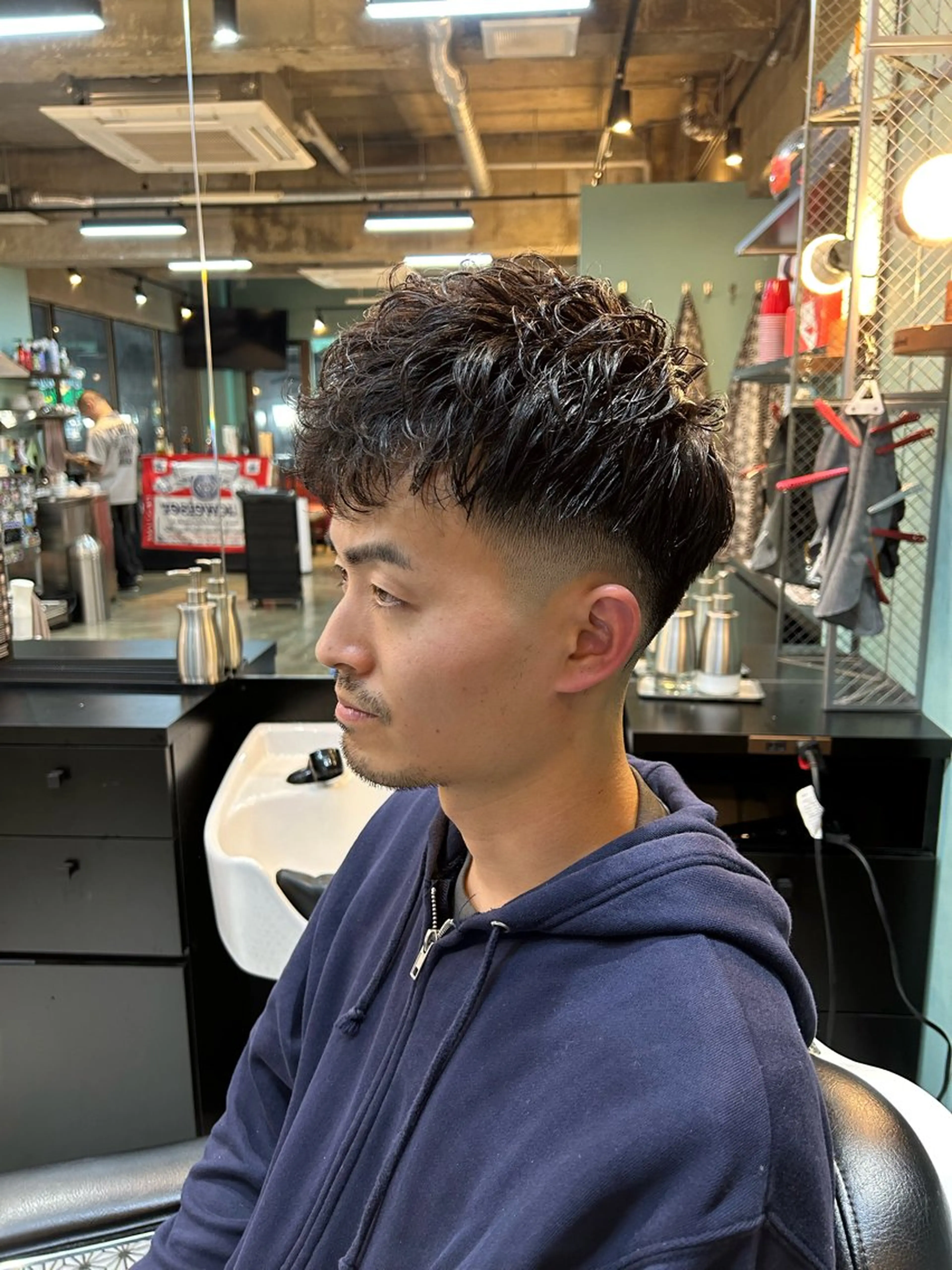 ショート TIGHT SWAG  BARBERWORKS三軒茶屋所属・TIGHTSWAG ジュネのヘアスタイル