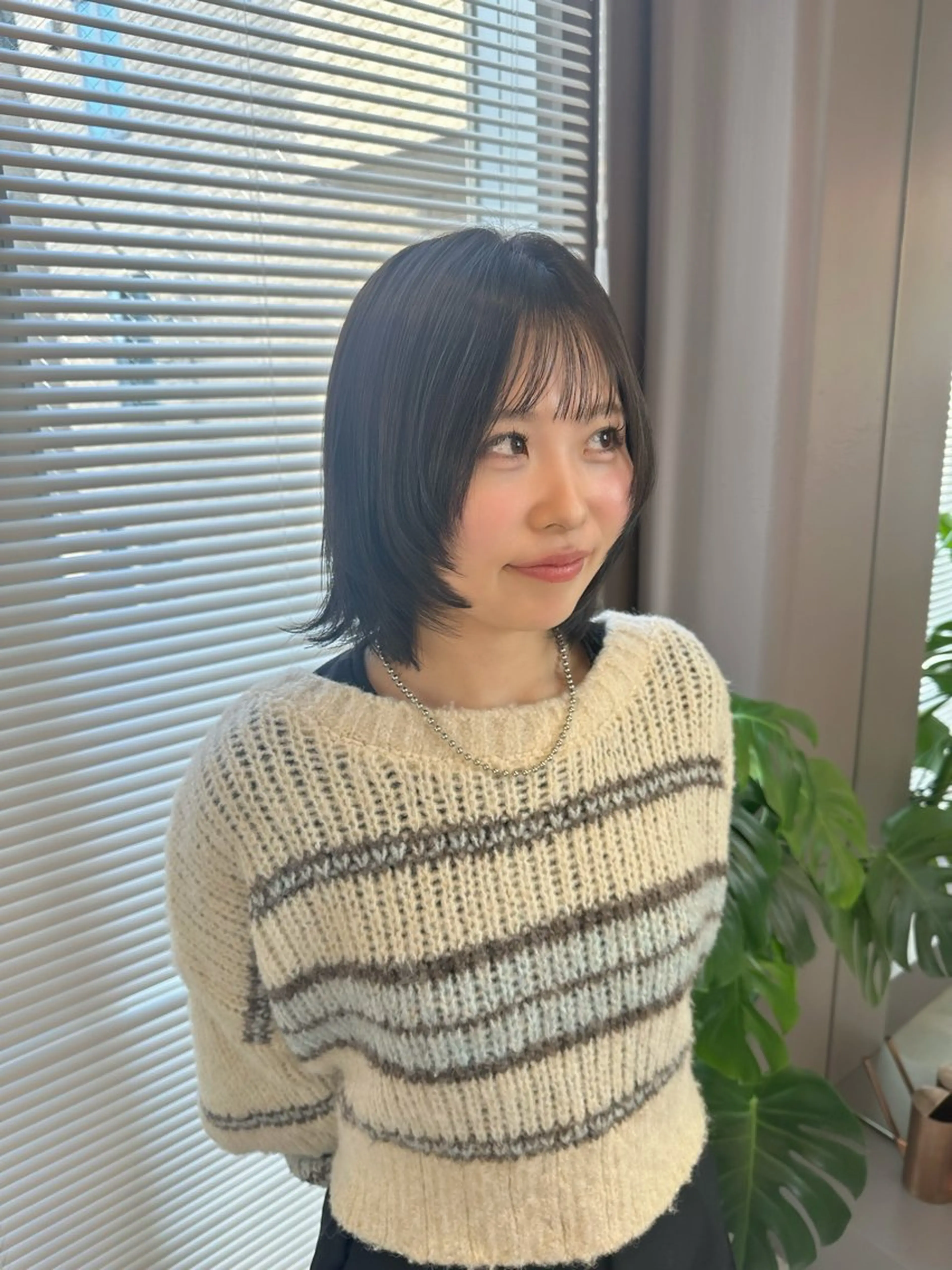 ショート カラー 透明感カラー 顔周りカット レイヤーカット カット ヘアカラー ボブ/艶カラー /misako🧺のヘアスタイル