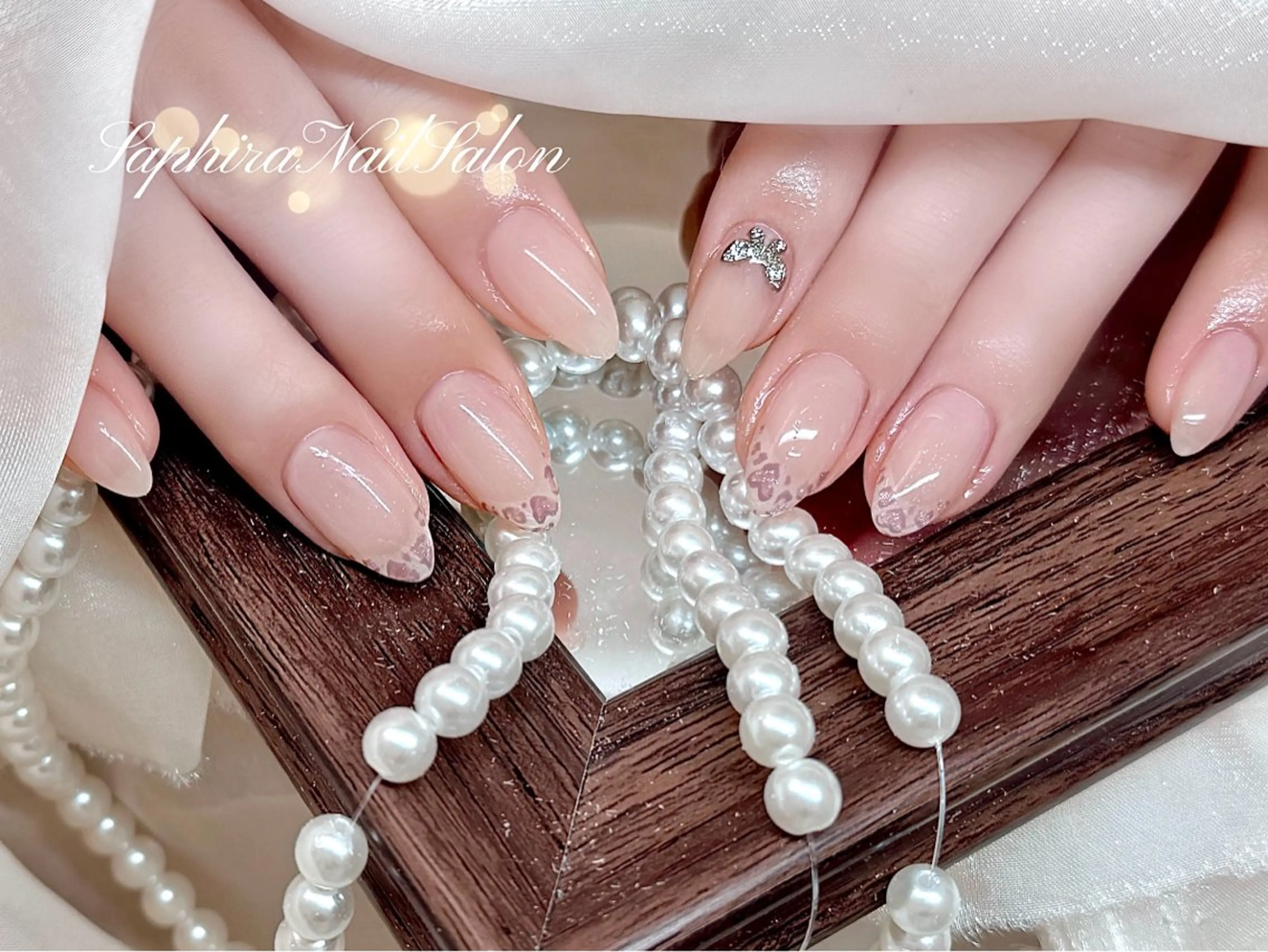 カラー ハンドネイル Saphiraネイル サロン錦糸町のネイルデザイン