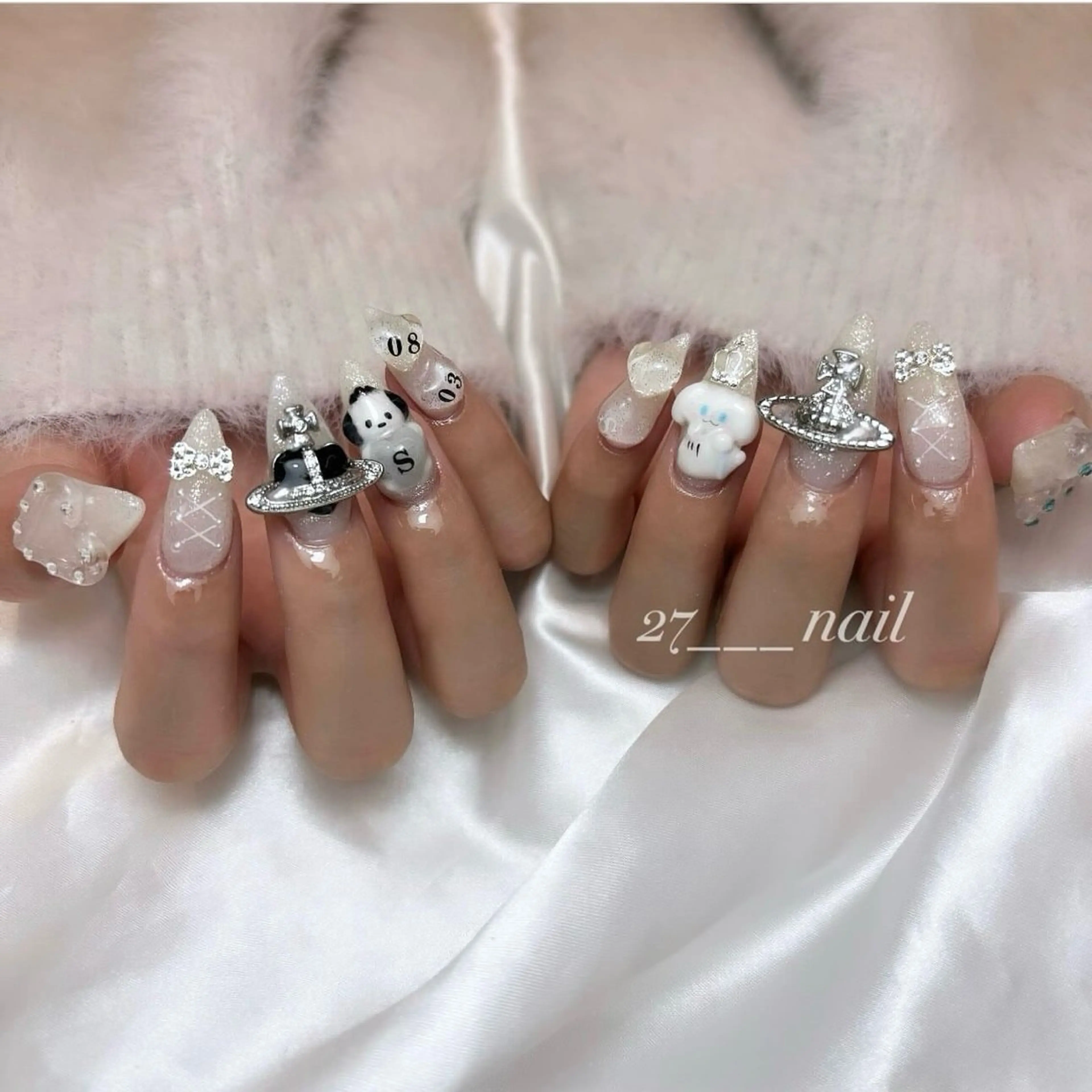 ネイル ハンドネイル ALPHA. リリカのネイルデザイン