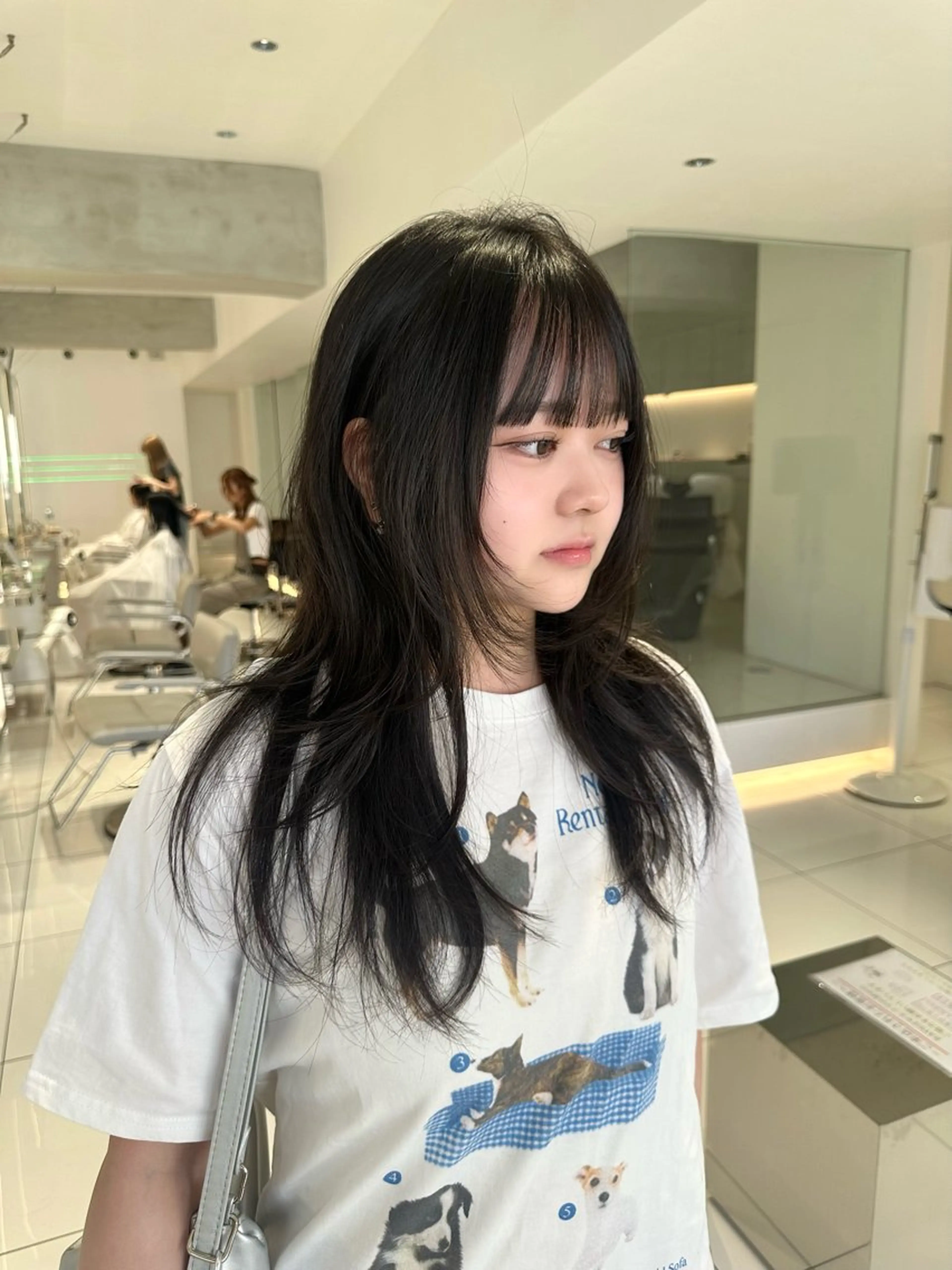 🩵✦·.⋆カット+ワンカラー(ブリーチなし)⋆.·✦の写真